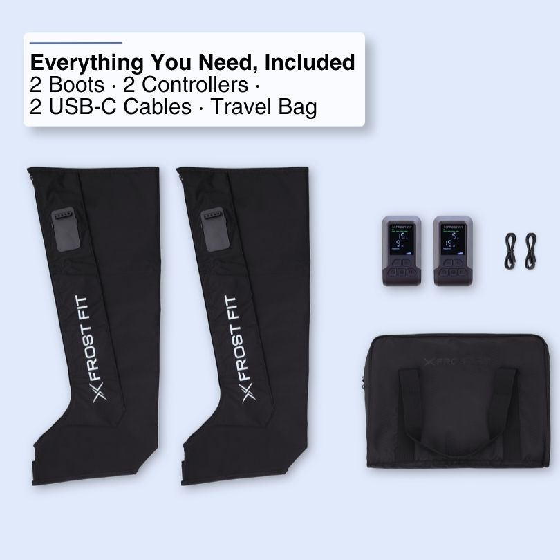Icebound Essentials Recovery Wraps™, Wireless Compression Boots