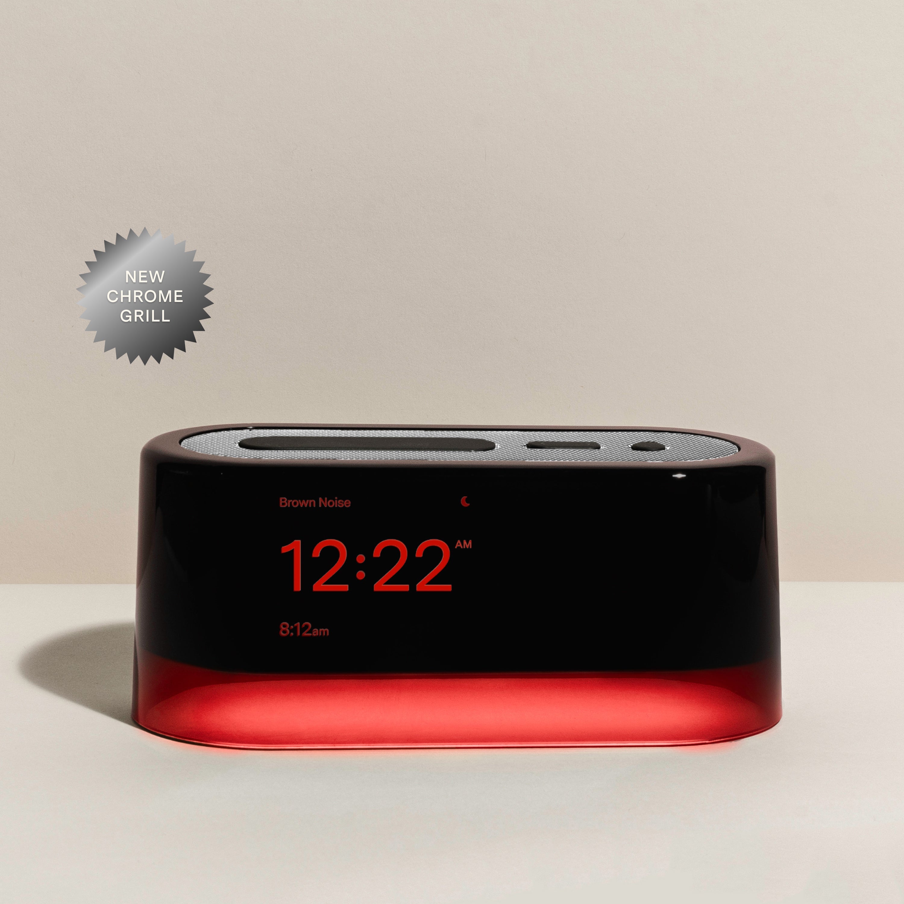 Red Shell Loftie Clock