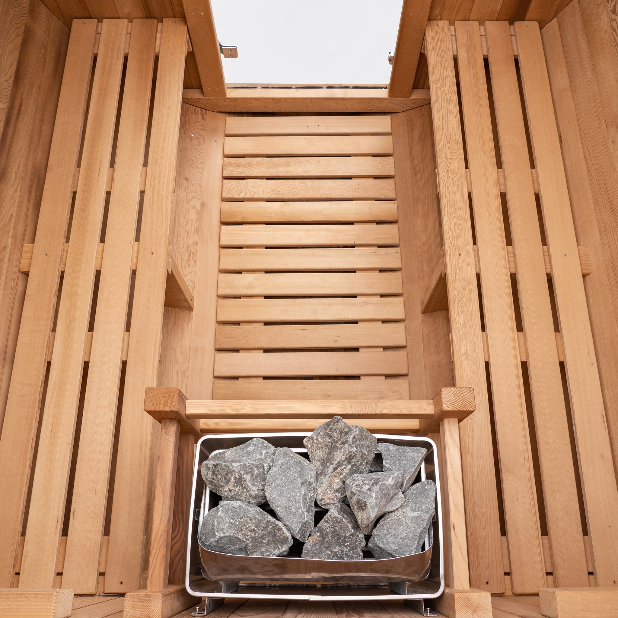 6 Person Barrel Sauna with Heater | Outdoor Backyard Sauna Kit