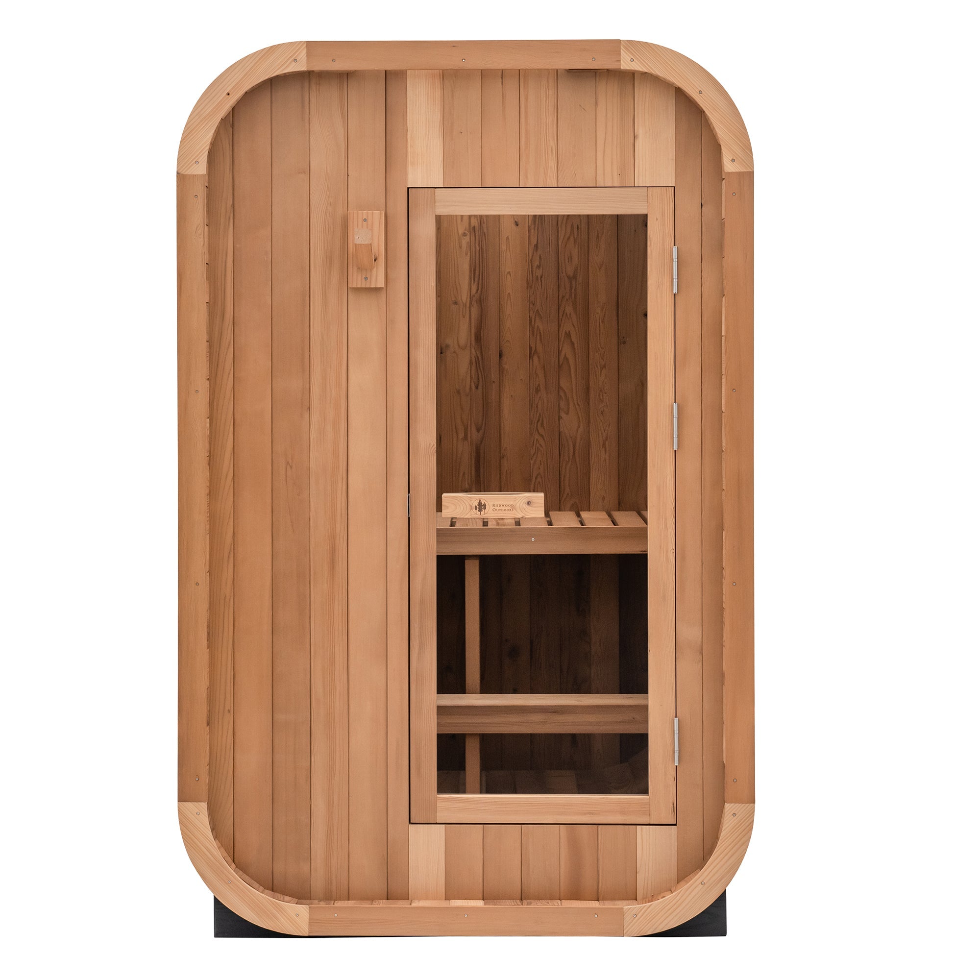 Redwood Outdoors Duo Outdoor Sauna - 2 Person w/ Harvia KIP 8kW Heater