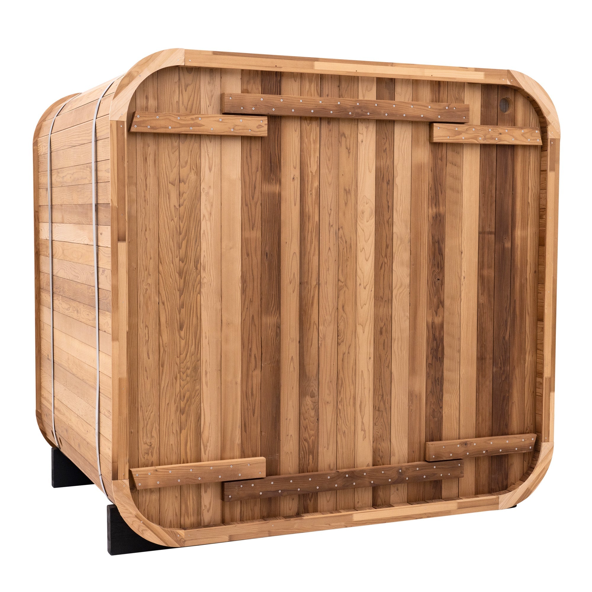Redwood Outdoors Summit Outdoor Sauna - 6 Person w/ Harvia KIP 8kW Heater