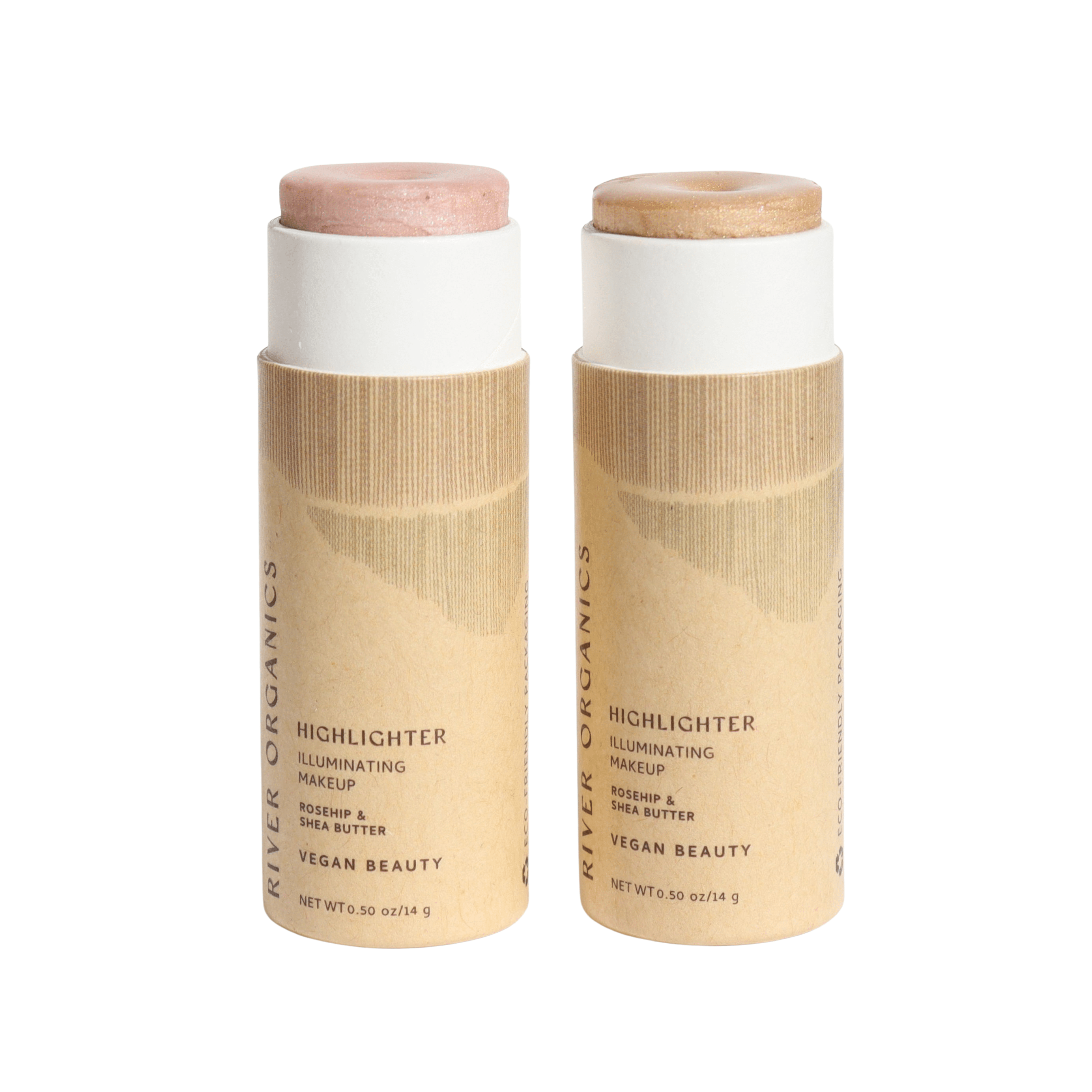River Organics Highlighter and Bronzer Set