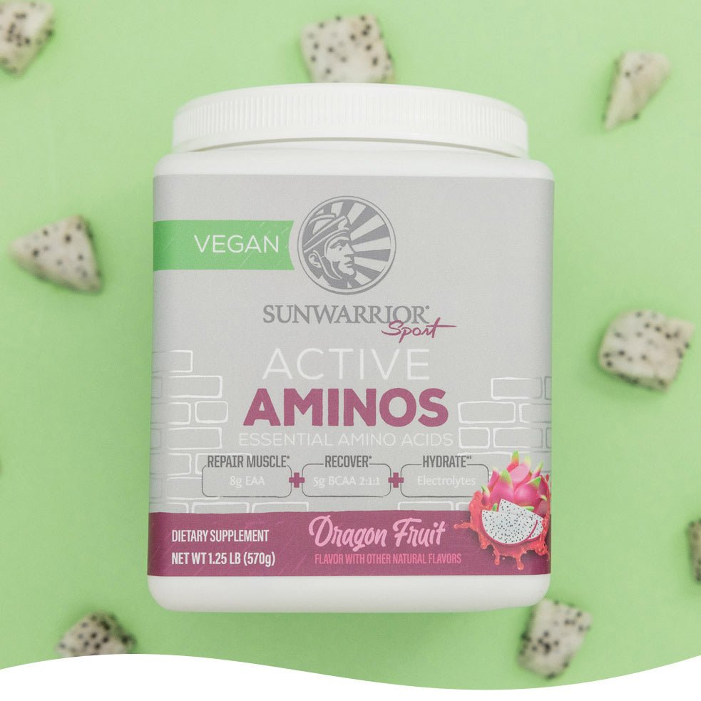 Sunwarrior Active Essential Amino Acids - Dragon Fruit - 2 Pack