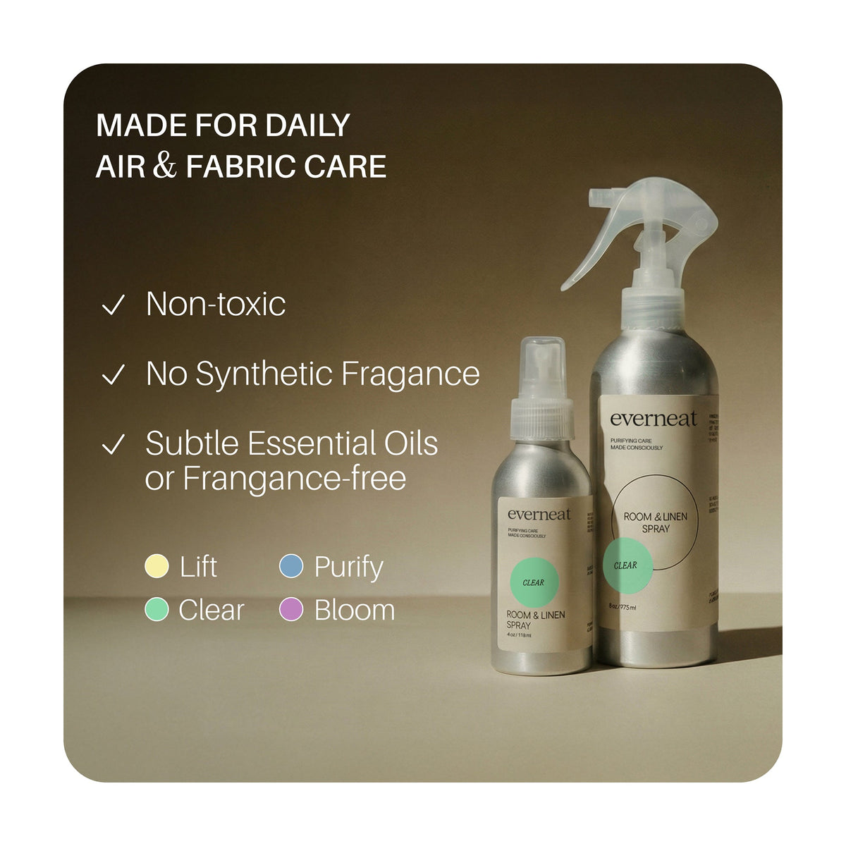 Everneat Room & Linen Spray