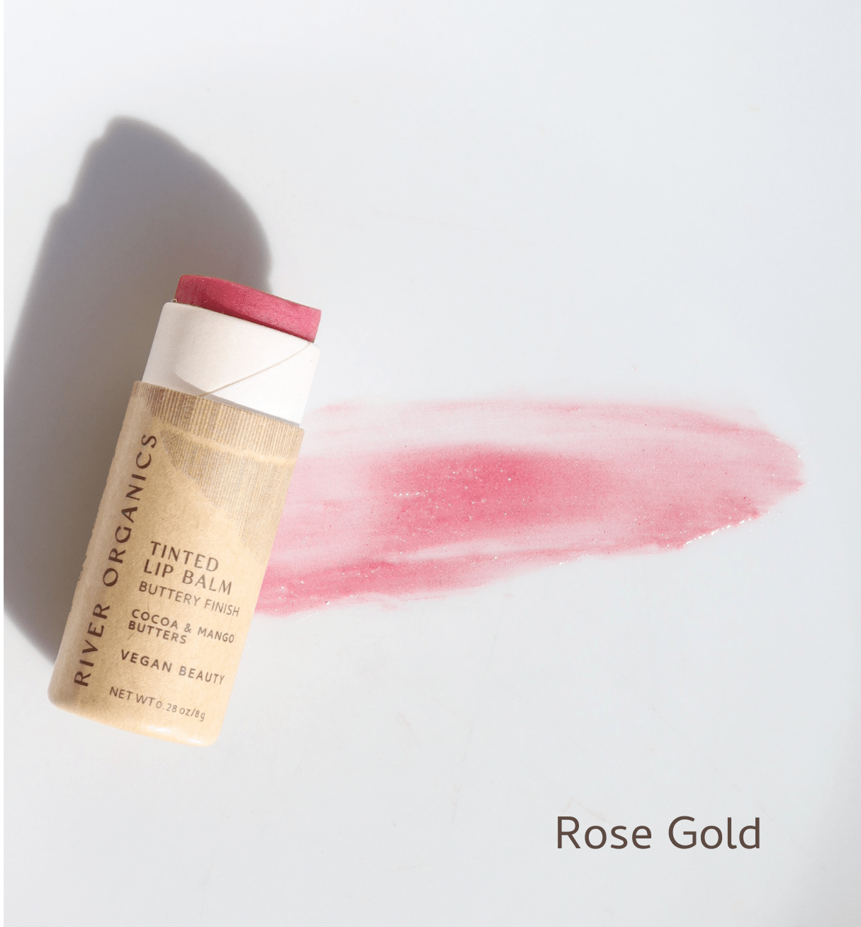River Organics Tinted Vegan Lip Balms
