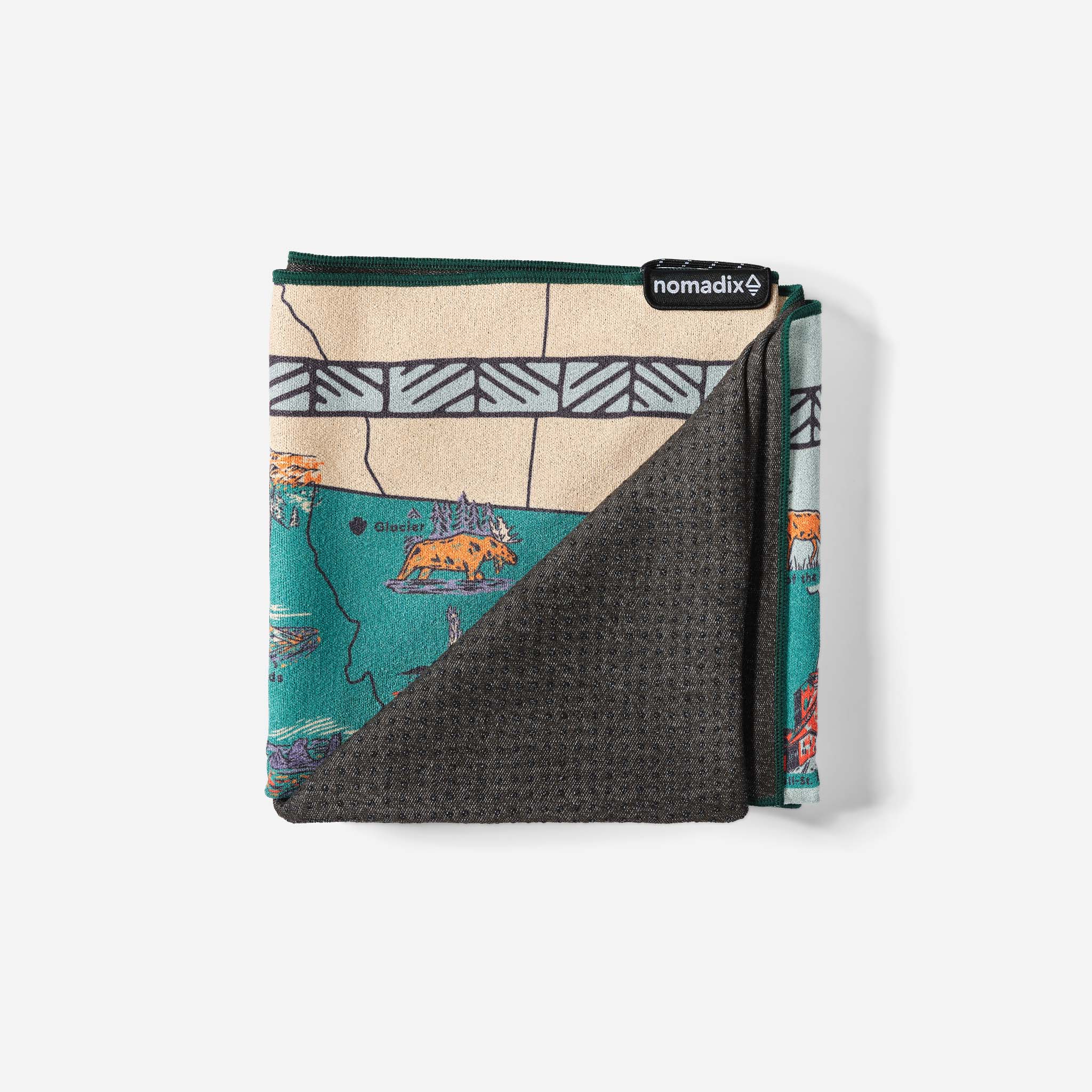Nomadix Car Seat Cover Towel: National Parks and Monuments Map