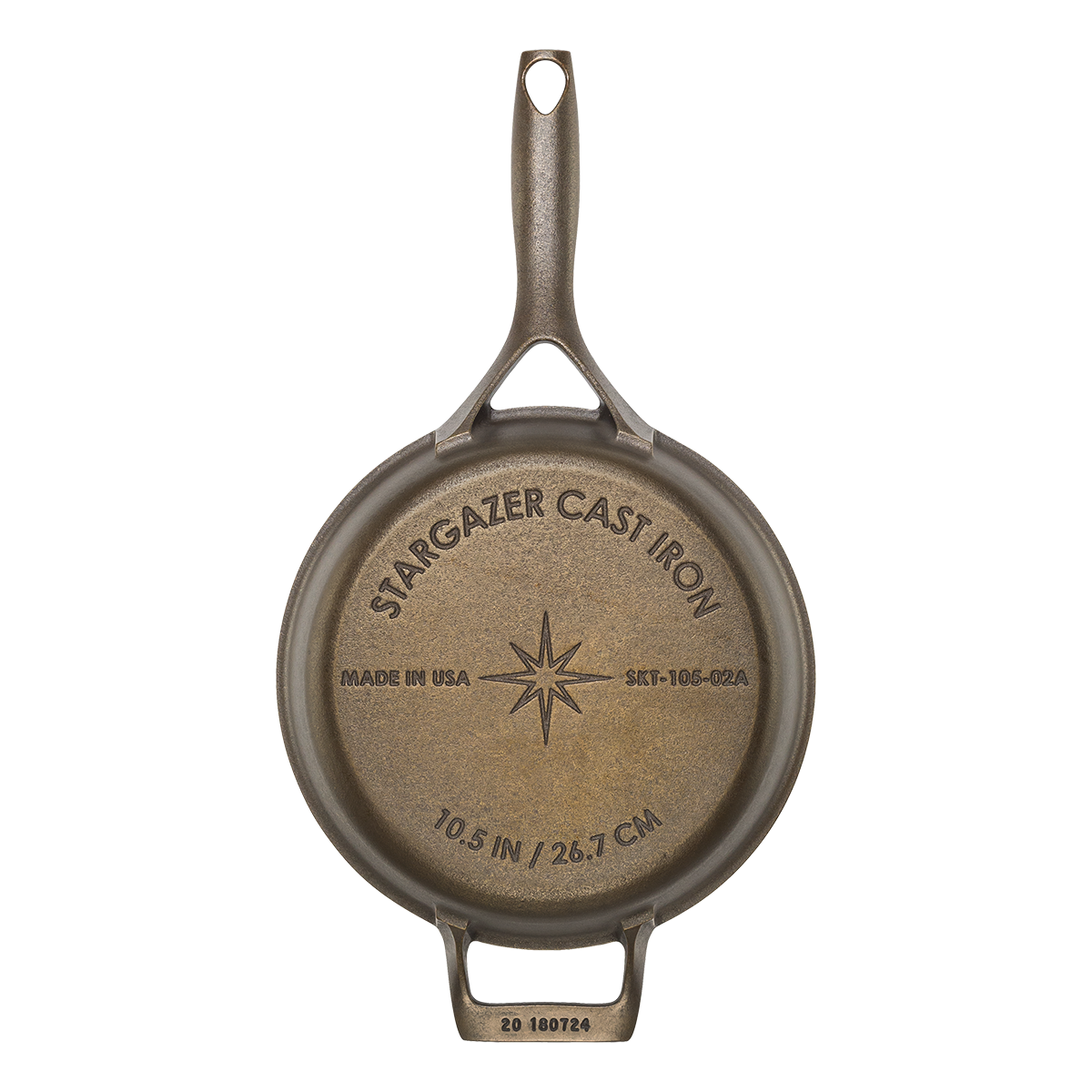 Stargazer Cast Iron 10.5-Inch Cast Iron Skillet