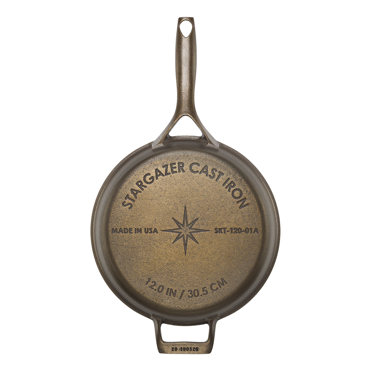 Stargazer Cast Iron 12-Inch Cast Iron Skillet