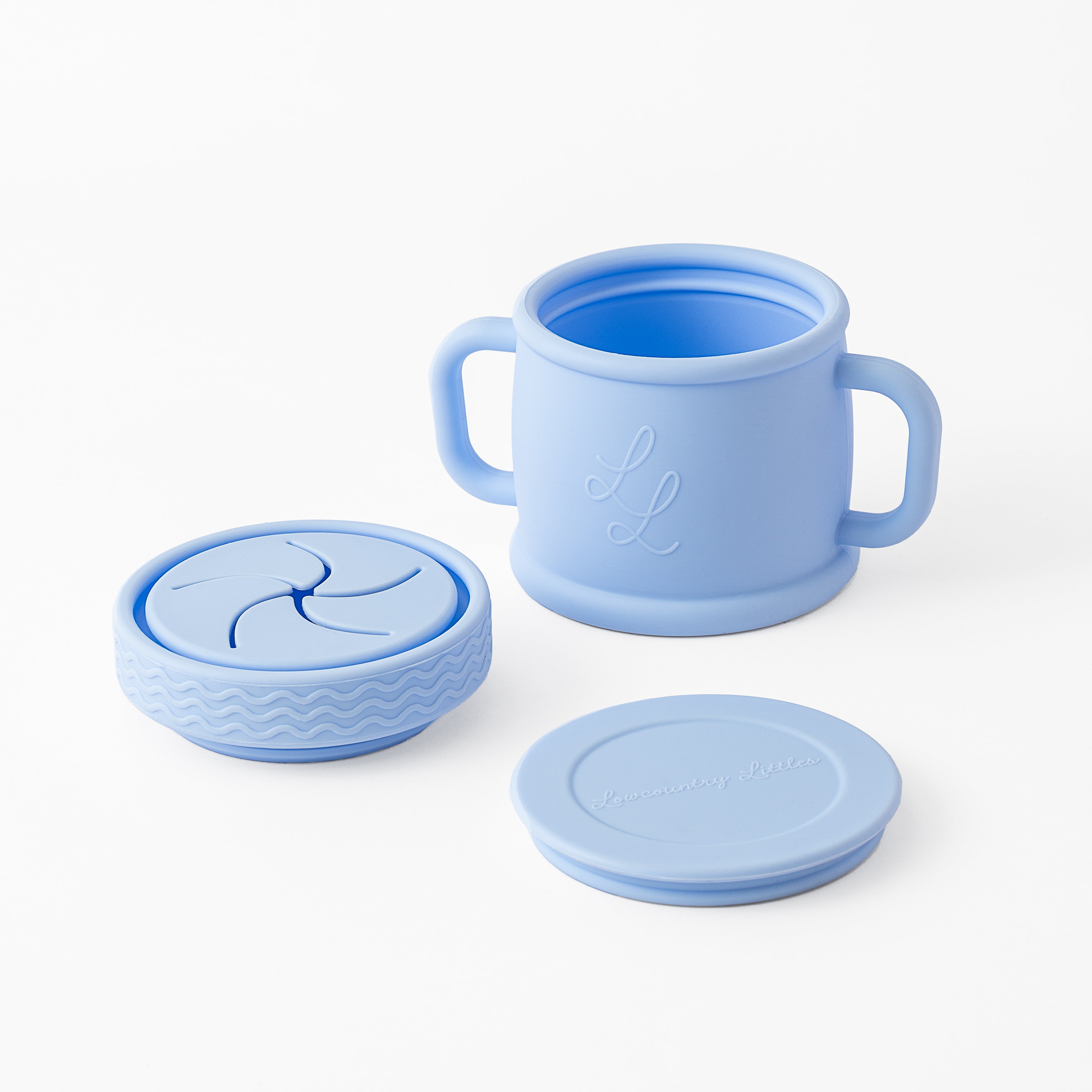 Lowcountry Littles Coastal Cup: Nontoxic Snack Cup With Lid