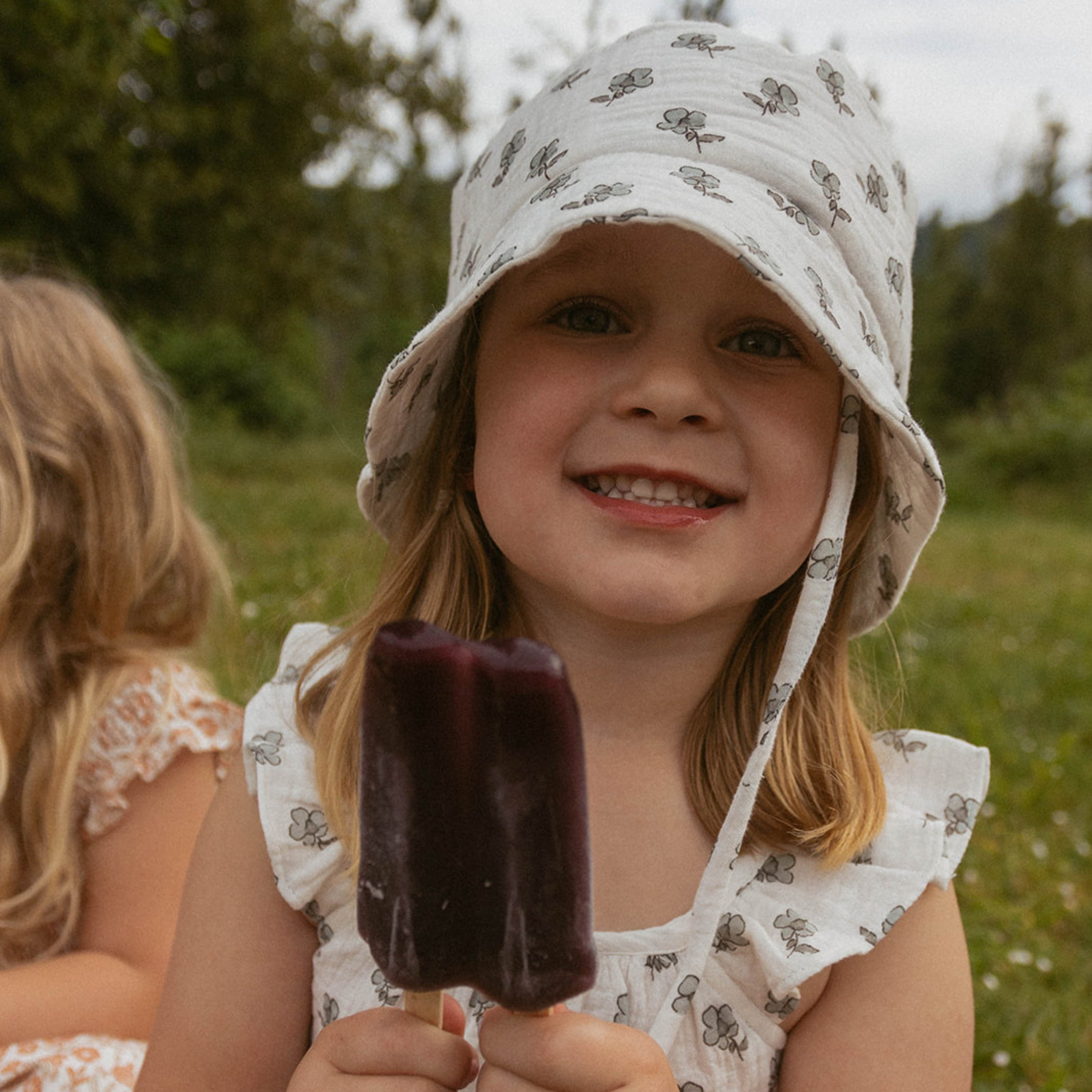 Makemake Organics - Organic Bucket Sun Hat - Poppy