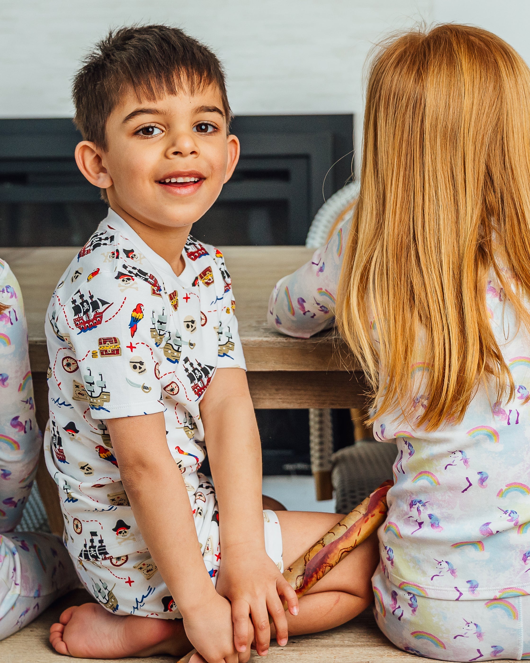 12|12 The Organic Short Sleeve Pajama Set [Ahoy Mates]