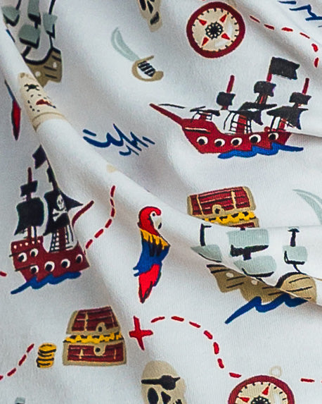 12|12 The Organic Short Sleeve Pajama Set [Ahoy Mates]