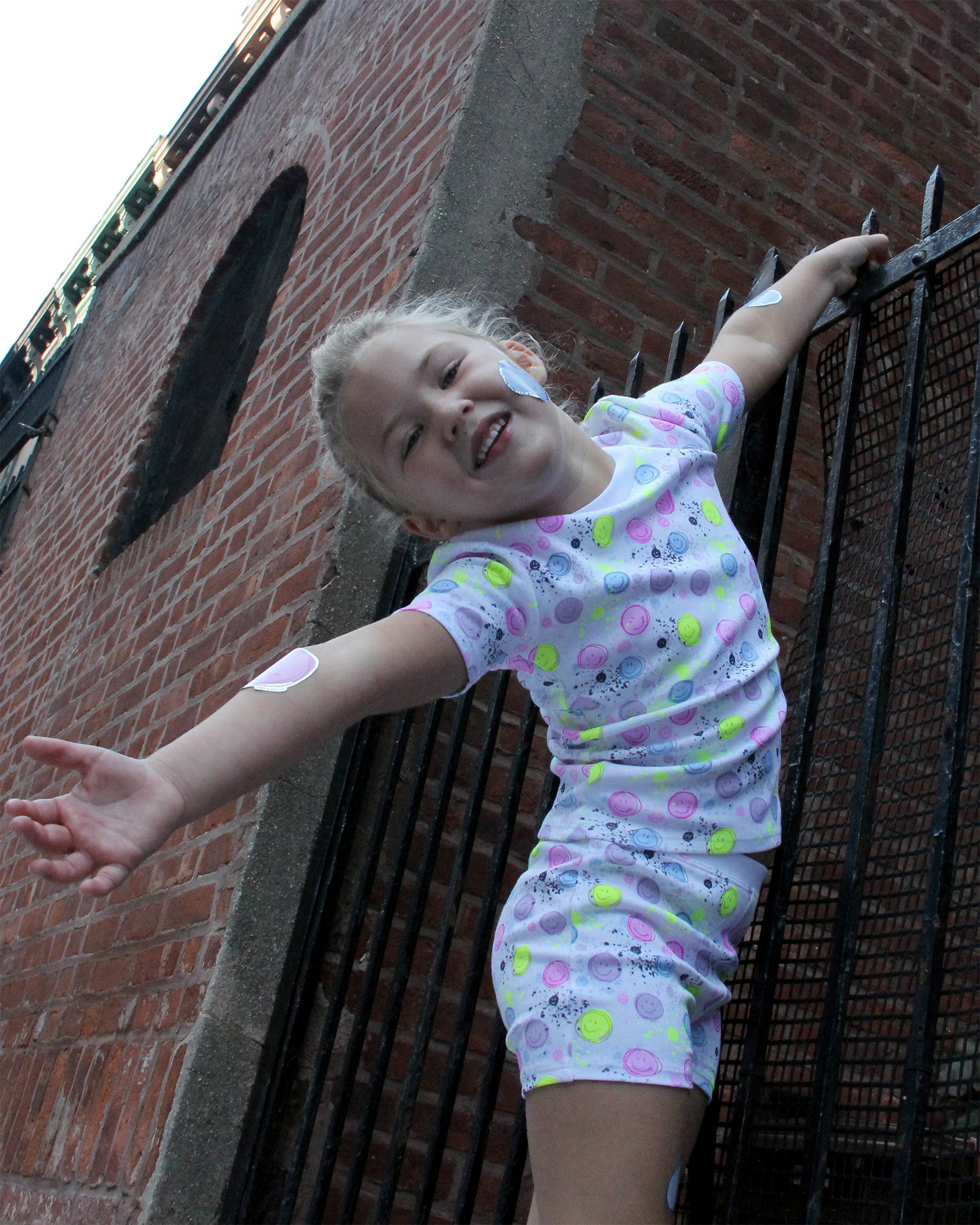 12|12 The Organic Short Sleeve Pajama Set [Smile]