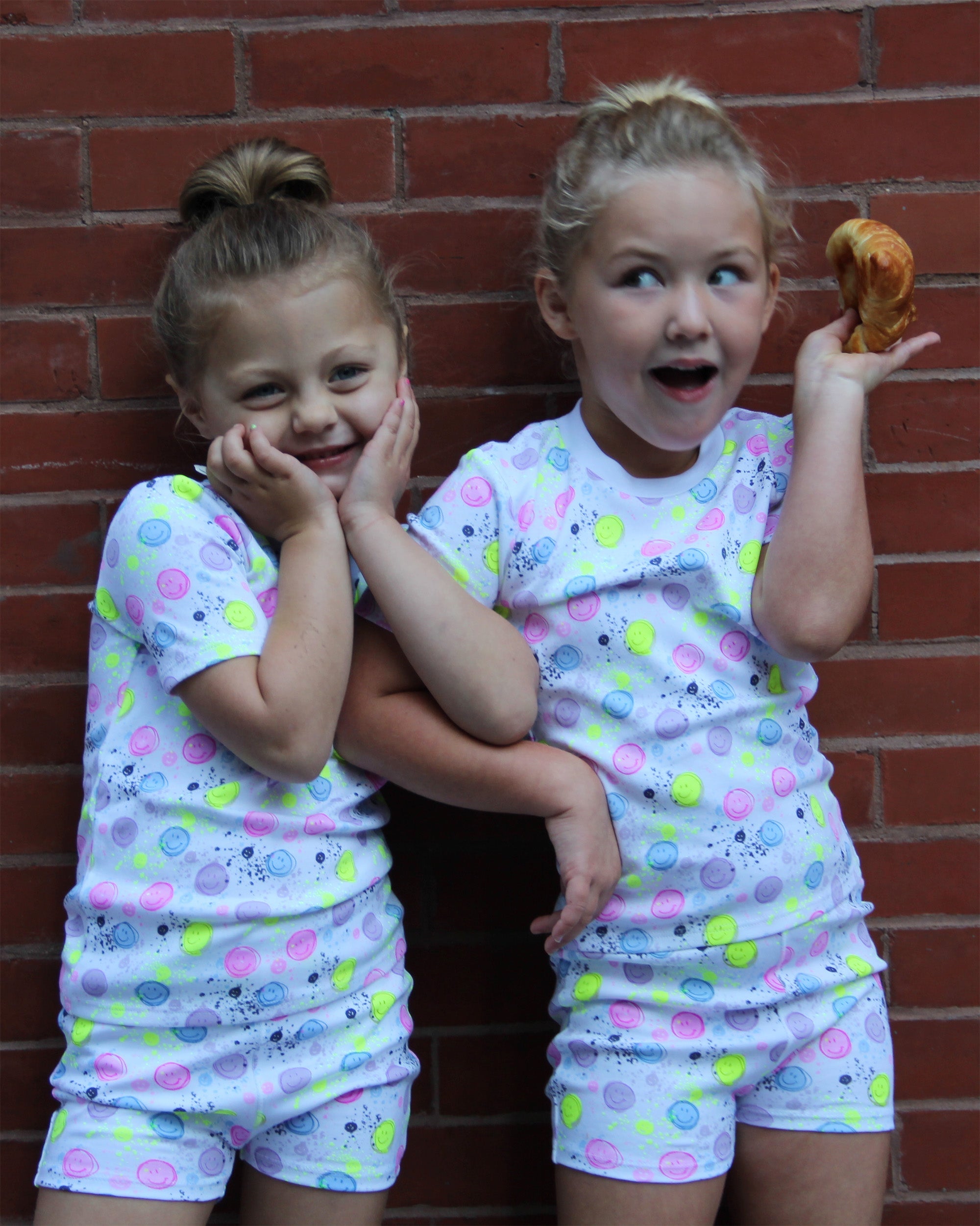 12|12 The Organic Short Sleeve Pajama Set [Smile]
