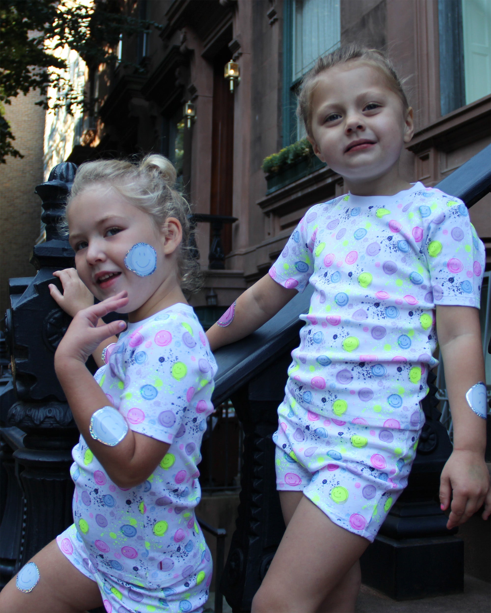 12|12 The Organic Short Sleeve Pajama Set [Smile]