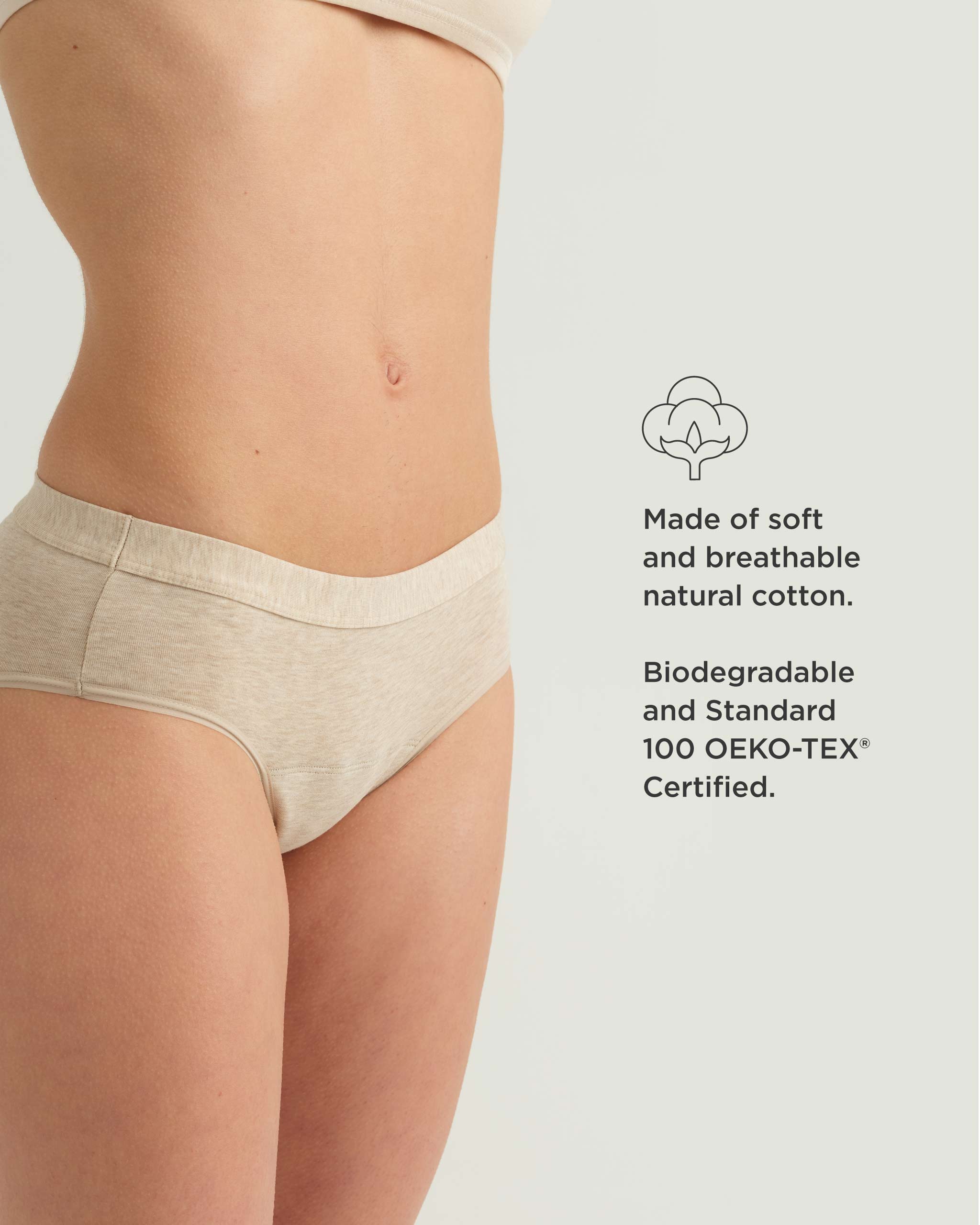 Saalt Leakproof Cotton Brief