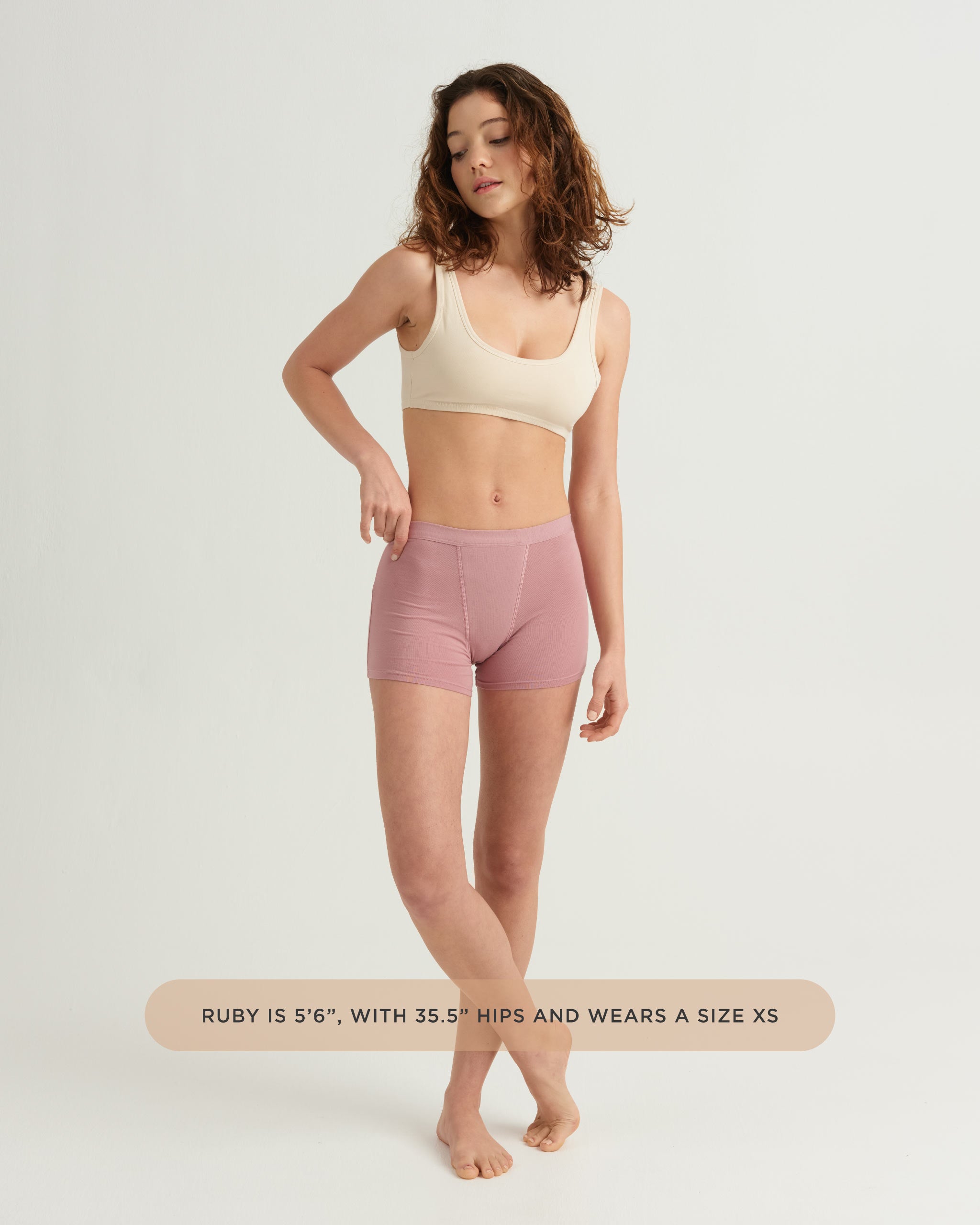 Saalt Leakproof Cotton Sleep Short