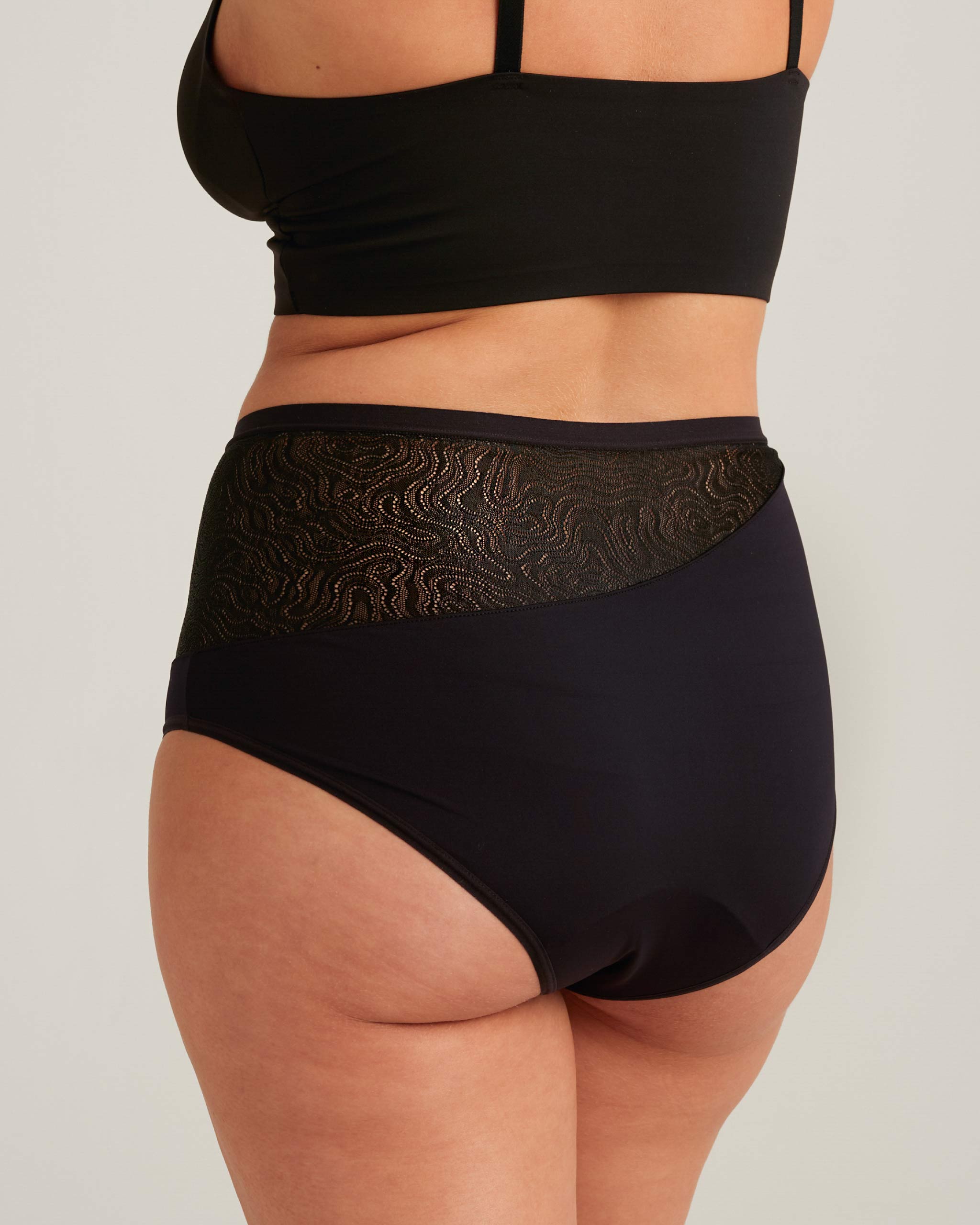 Saalt Leakproof Lace High Waist