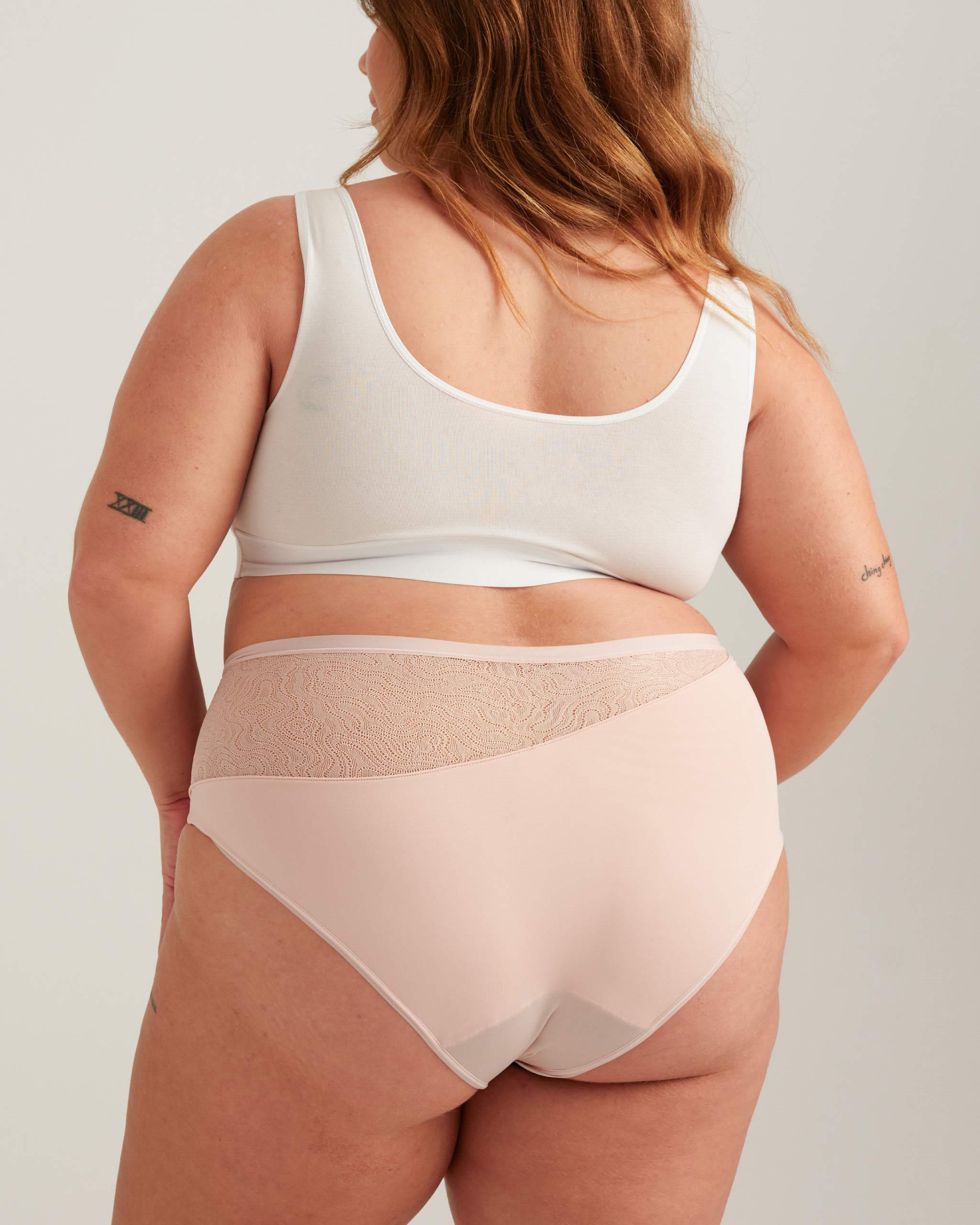 Saalt Leakproof Lace High Waist