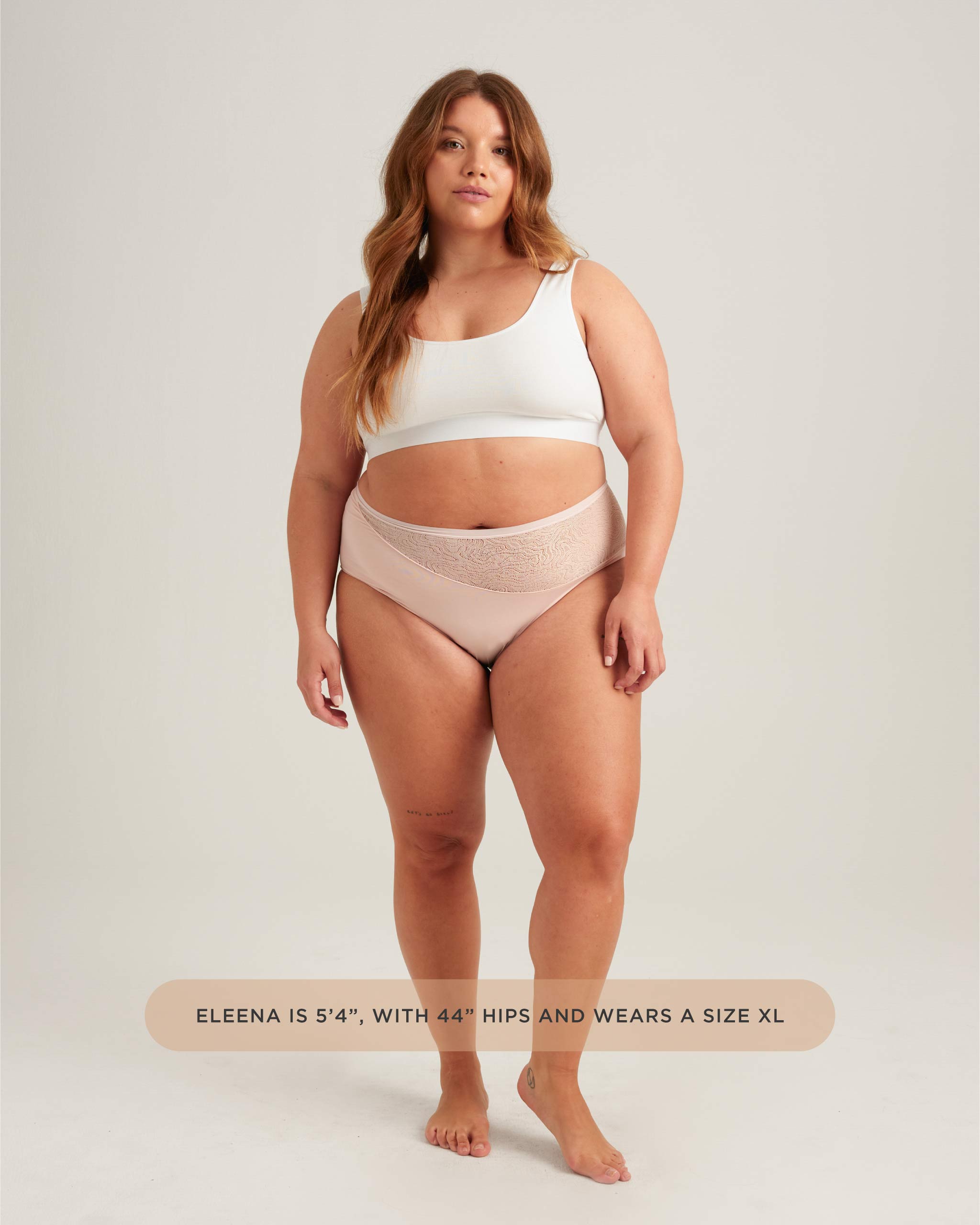 Saalt Leakproof Lace High Waist