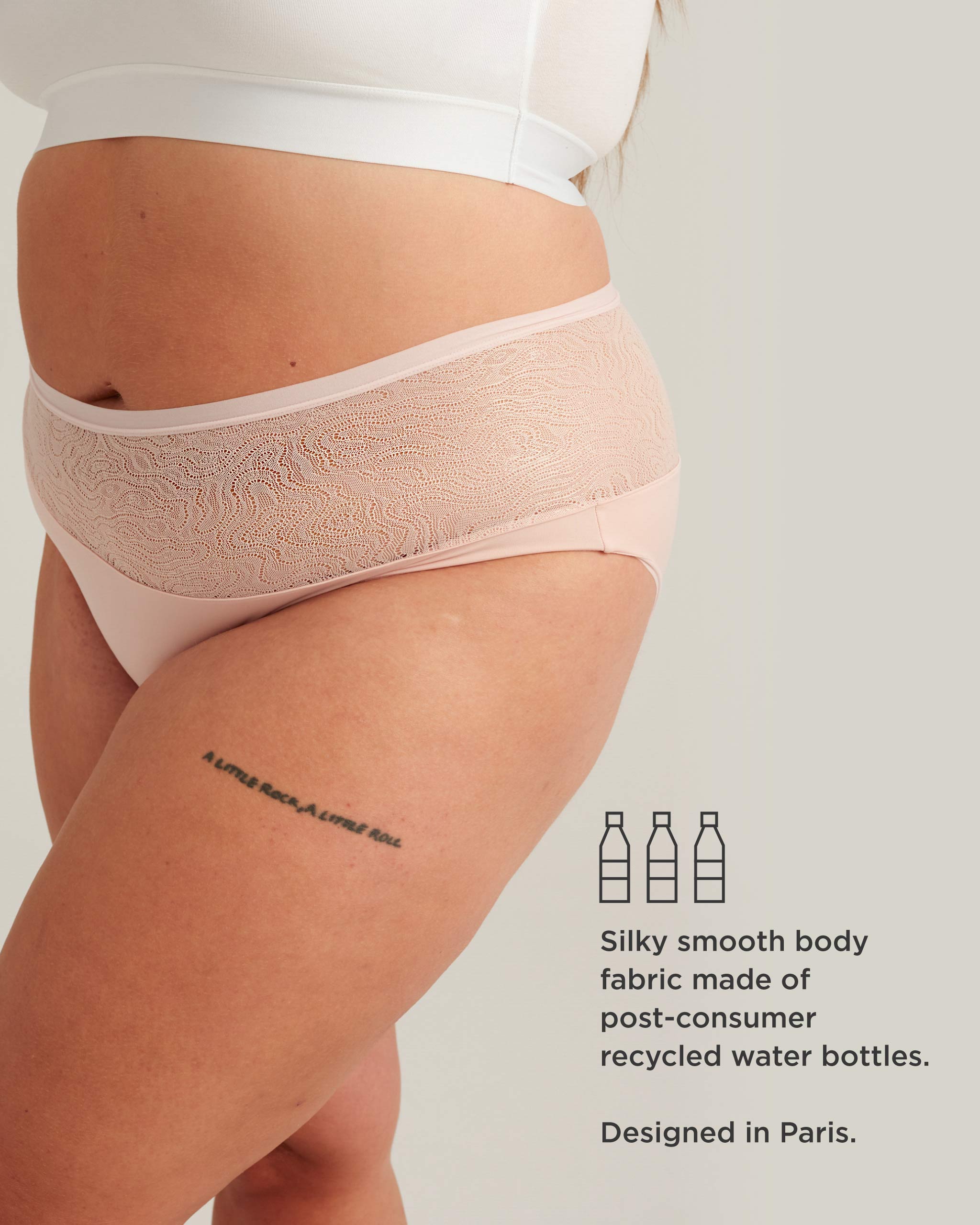 Saalt Leakproof Lace High Waist