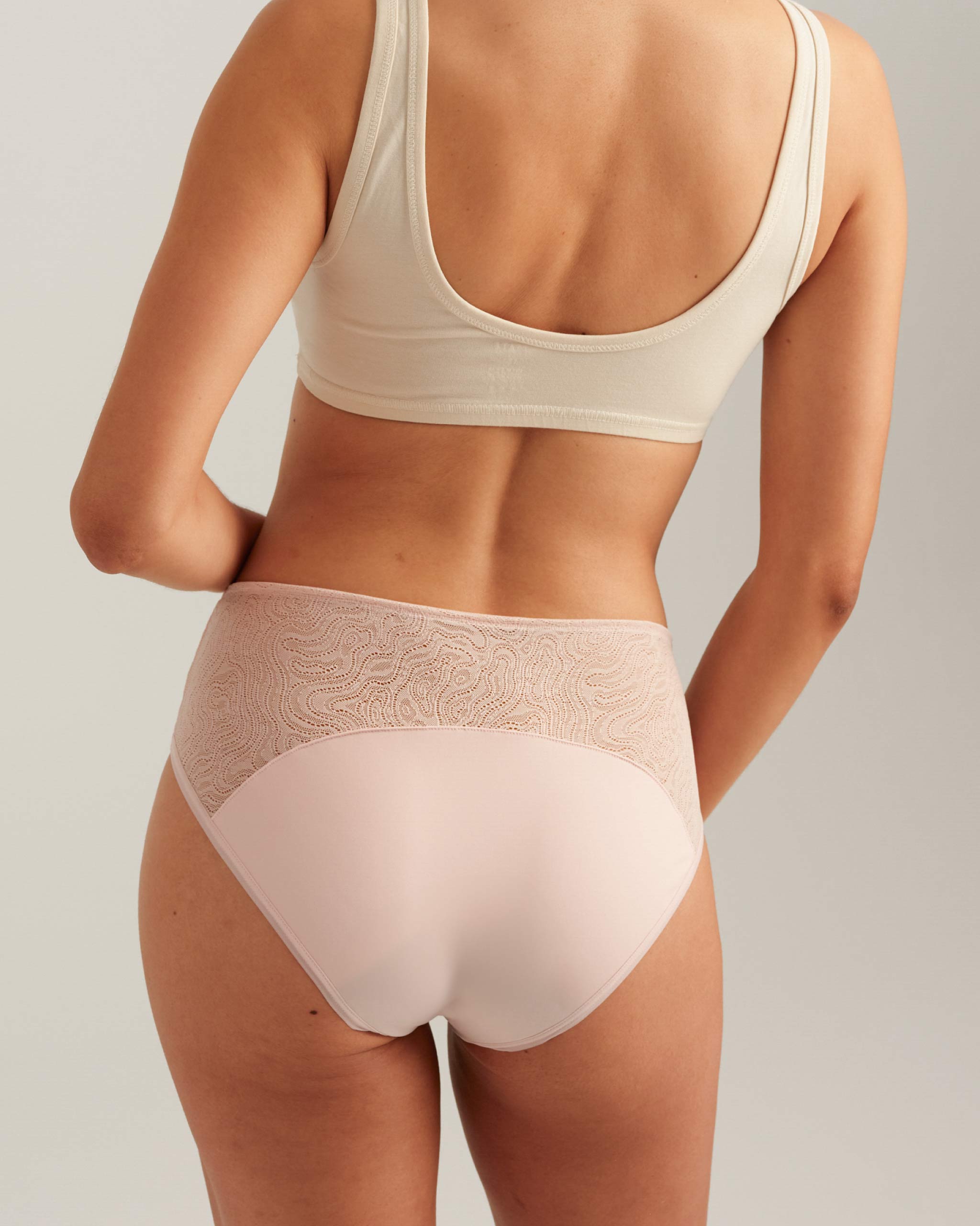Saalt Leakproof Lace Hipster