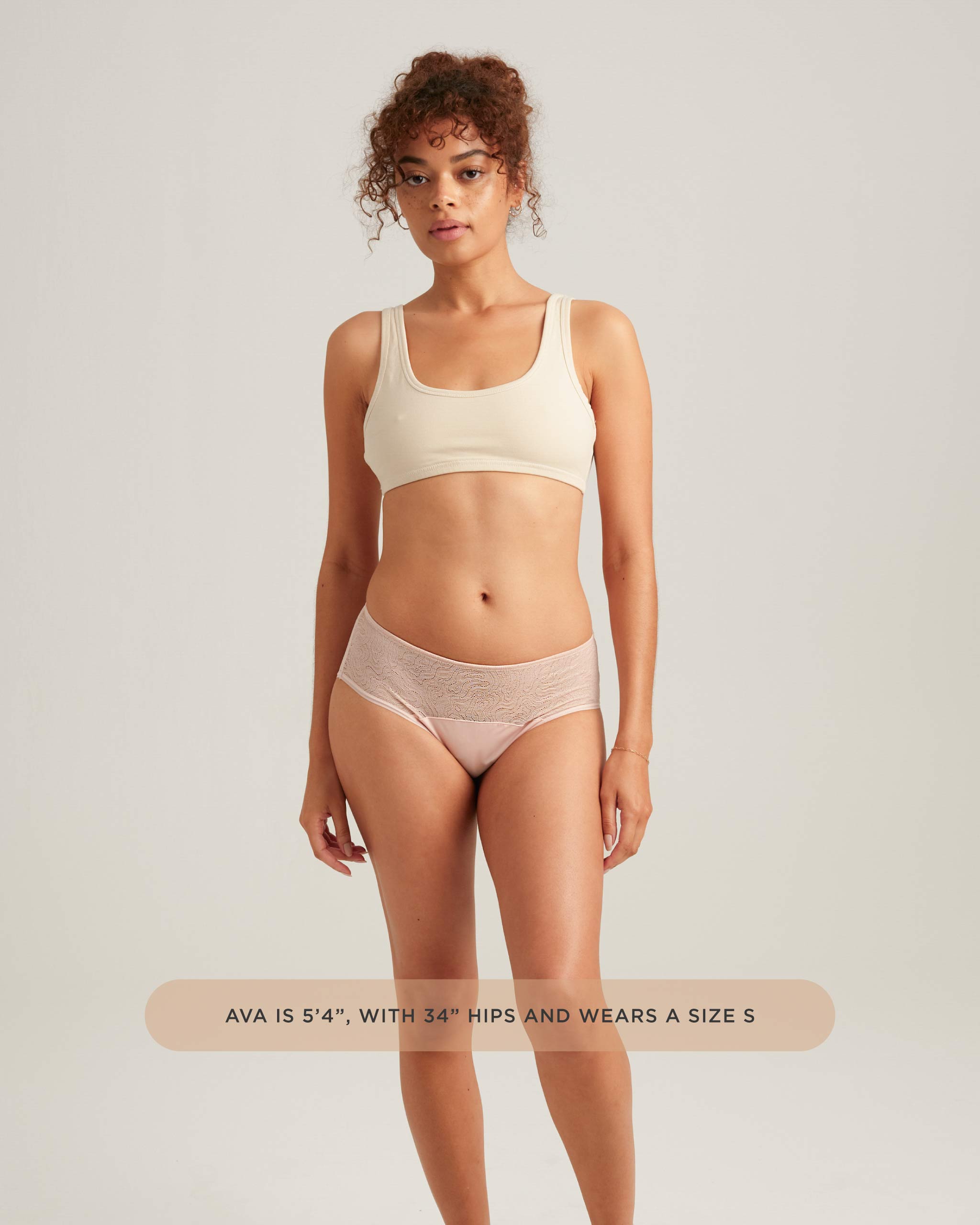 Saalt Leakproof Lace Hipster