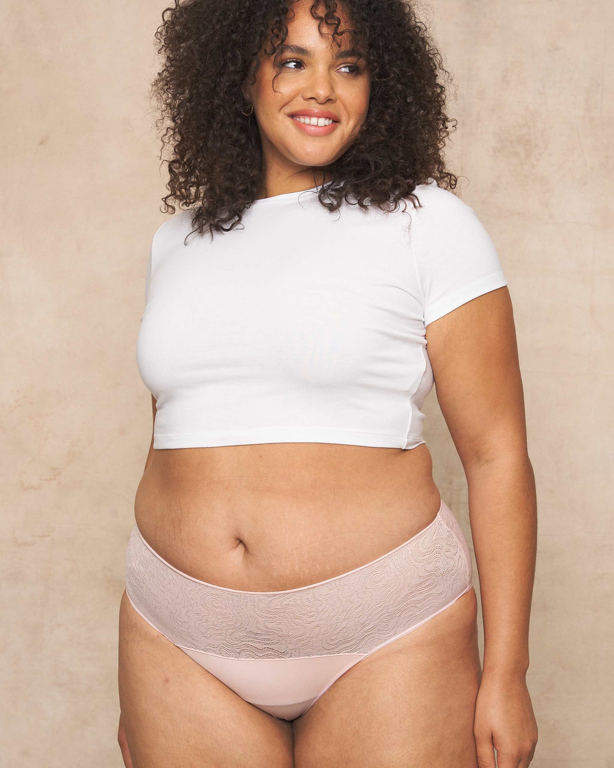 Saalt Leakproof Lace Hipster