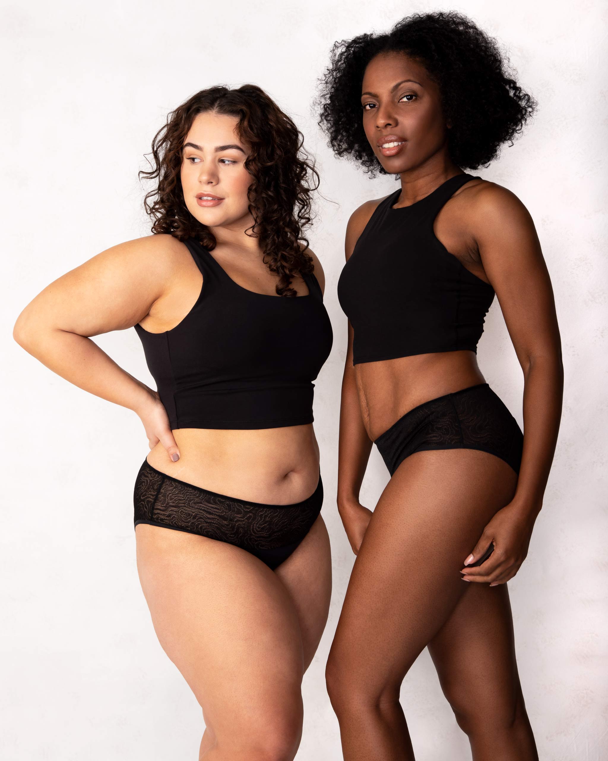 Saalt Leakproof Lace Hipster
