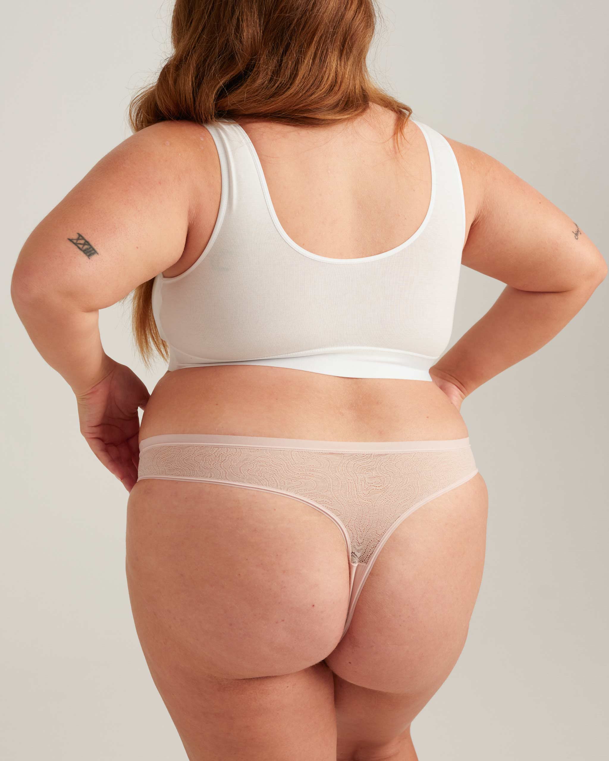 Saalt Leakproof Lace Thong