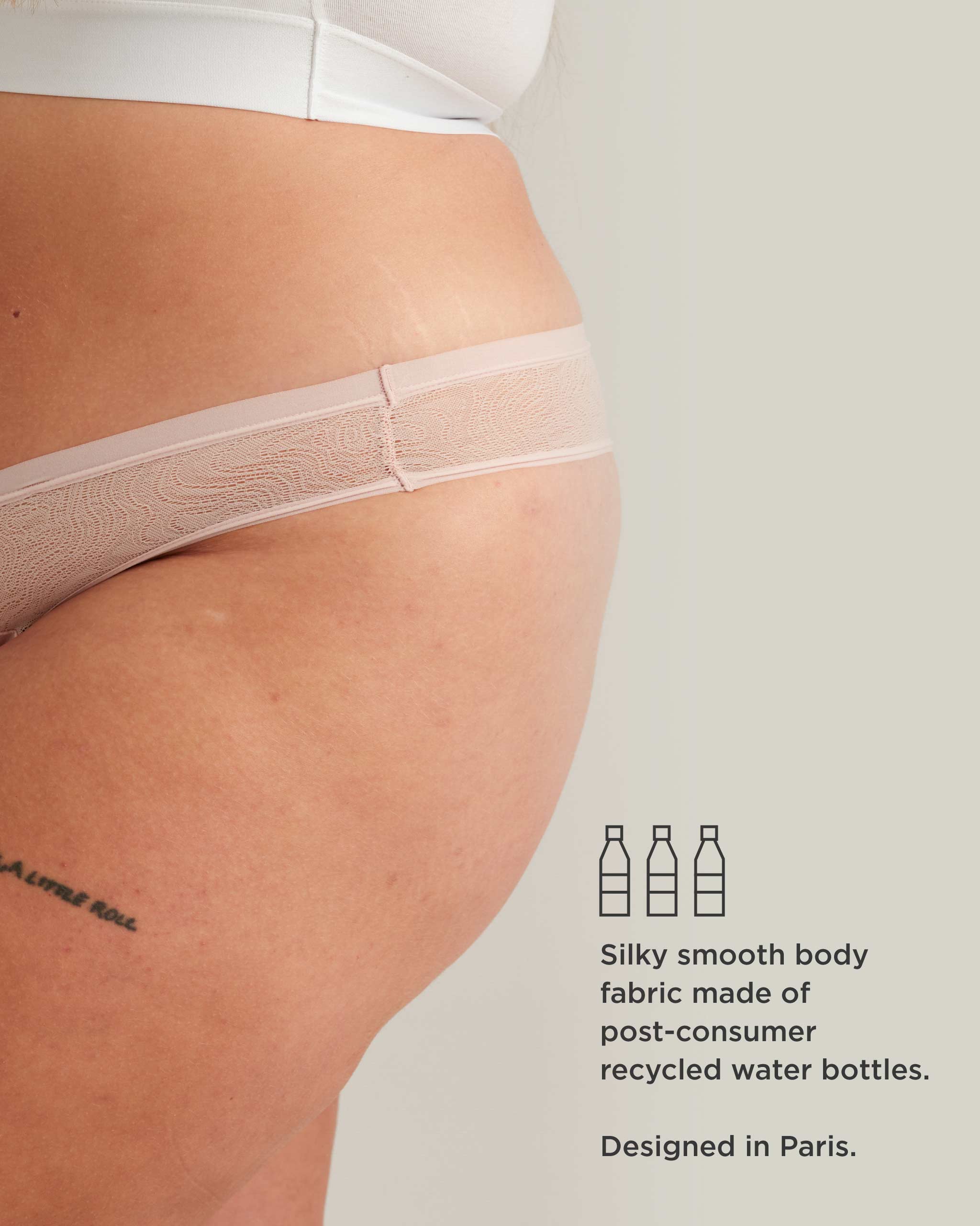 Saalt Leakproof Lace Thong