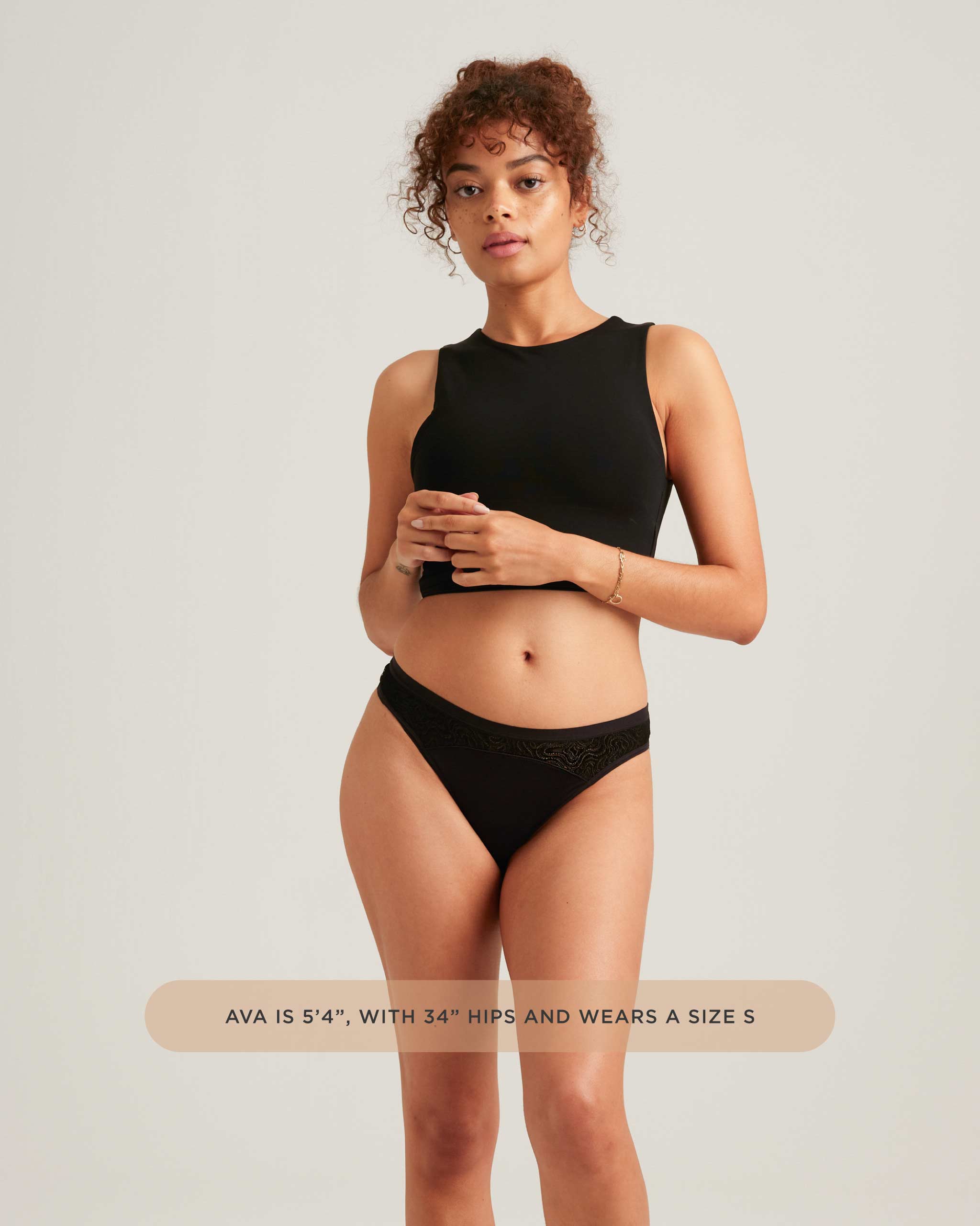 Saalt Leakproof Lace Thong