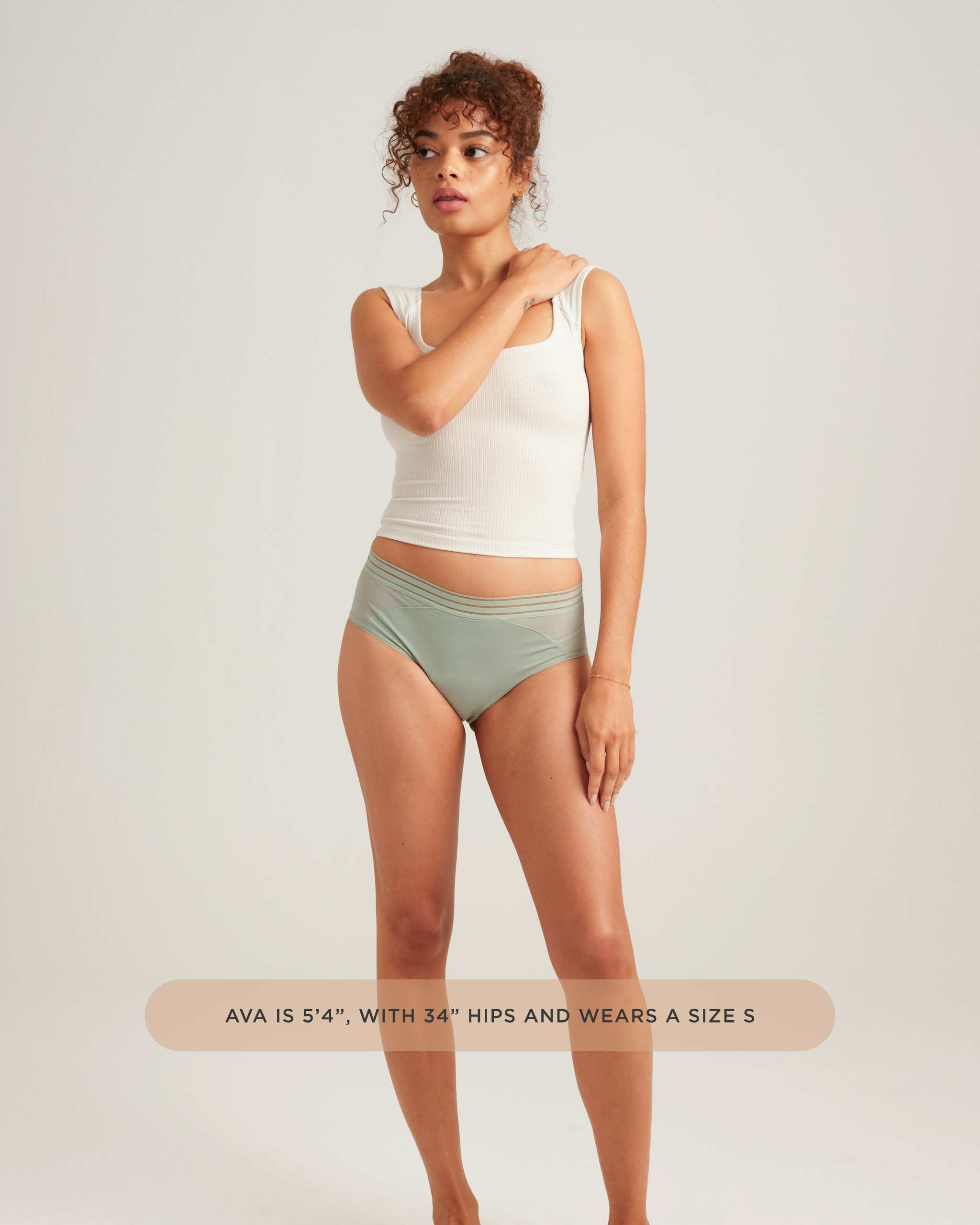 Saalt Leakproof Mesh Hipster