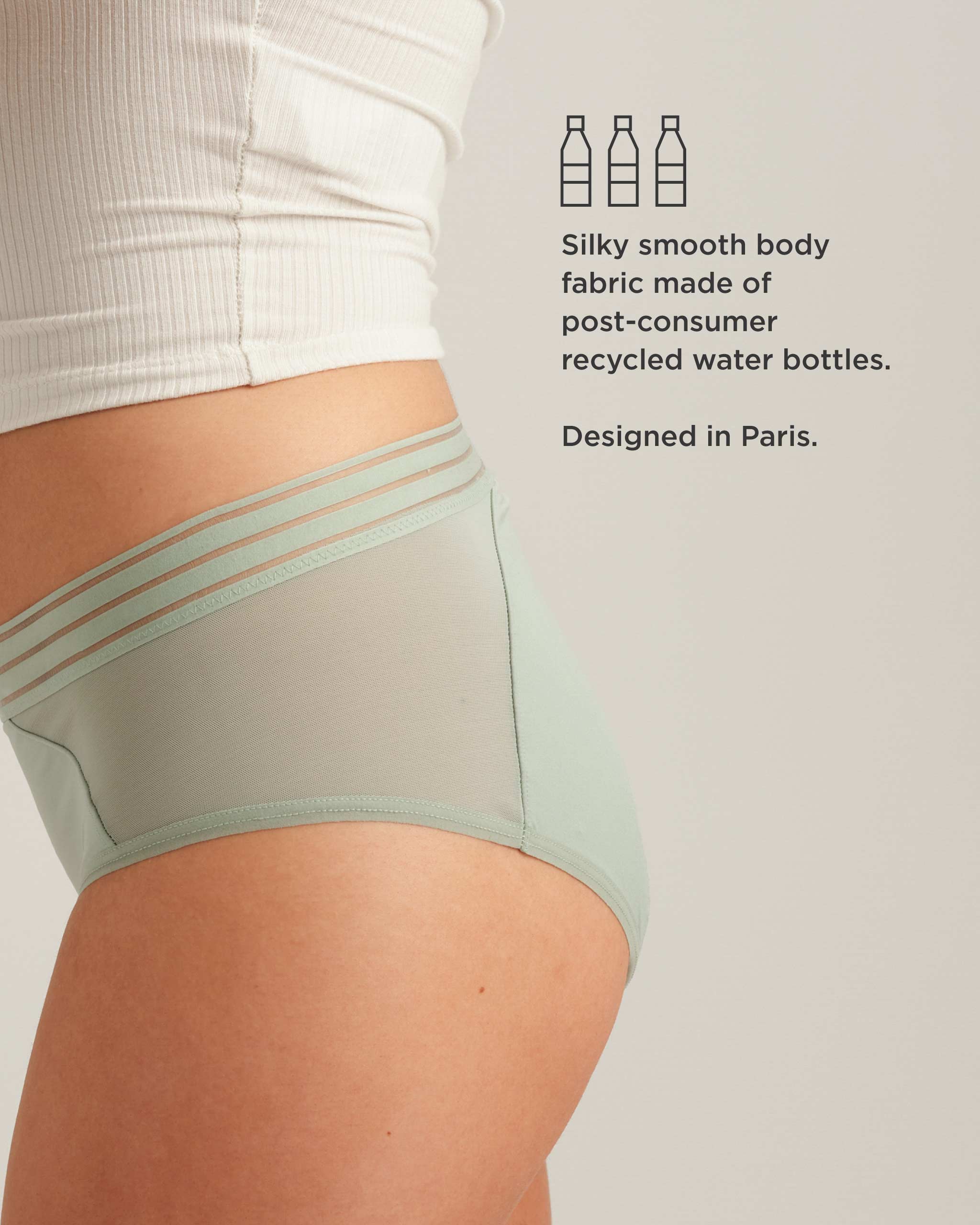Saalt Leakproof Mesh Hipster