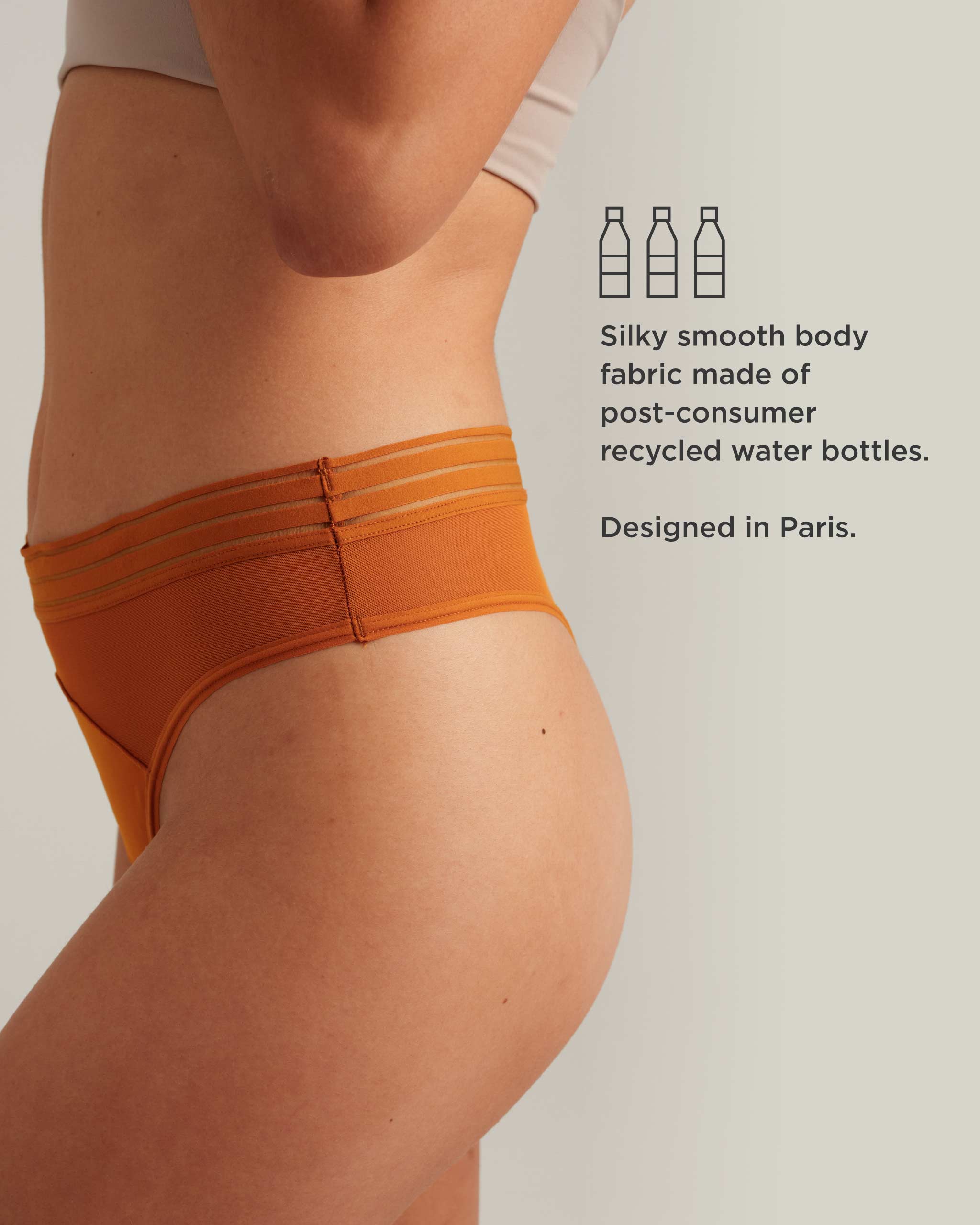 Saalt Leakproof Mesh Thong