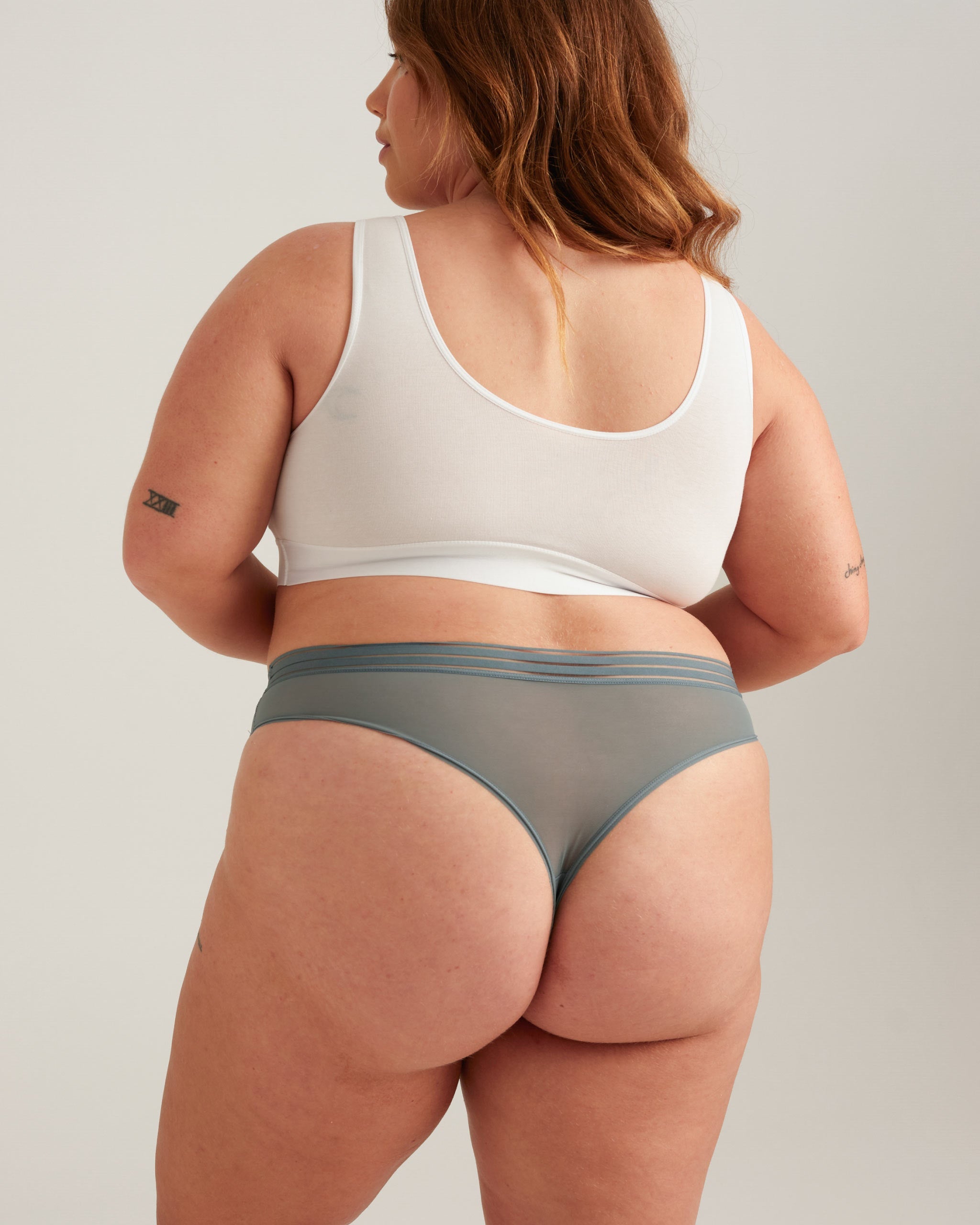 Saalt Leakproof Mesh Thong