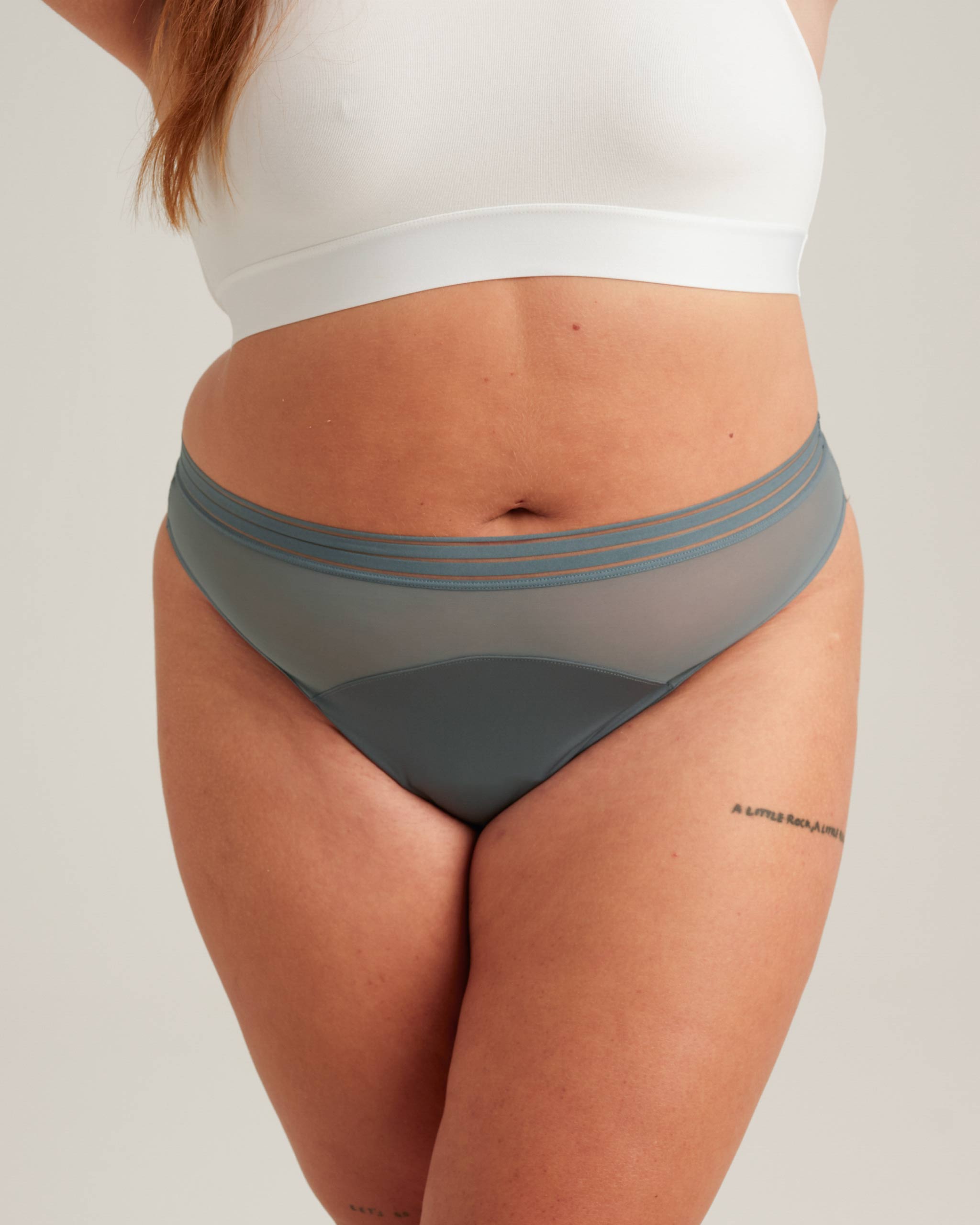 Saalt Leakproof Mesh Thong