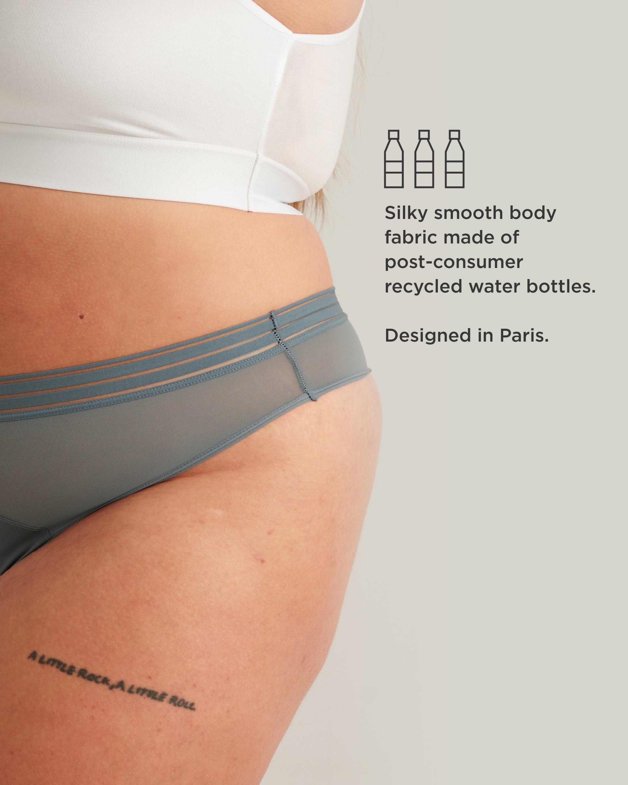 Saalt Leakproof Mesh Thong