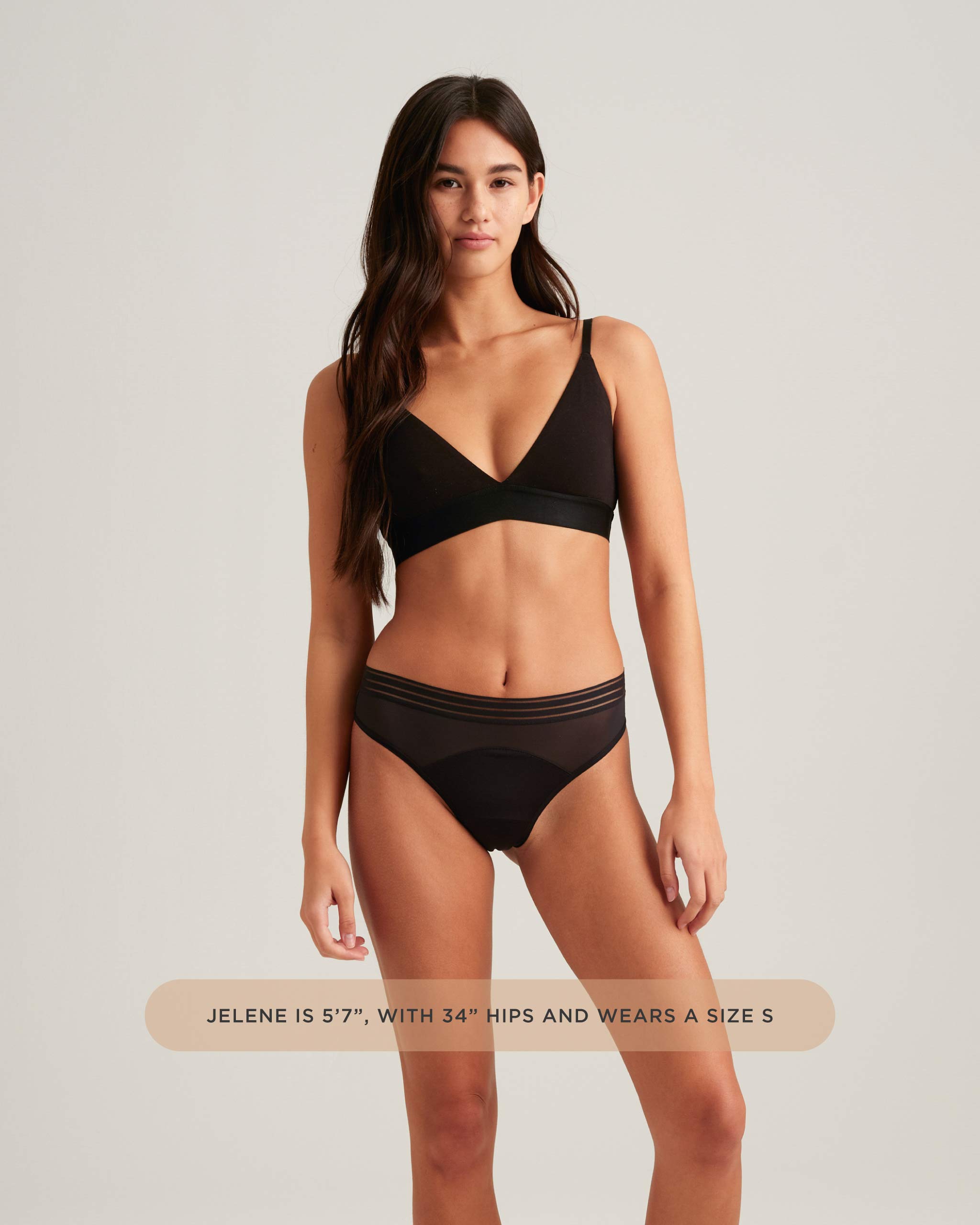 Saalt Leakproof Mesh Thong