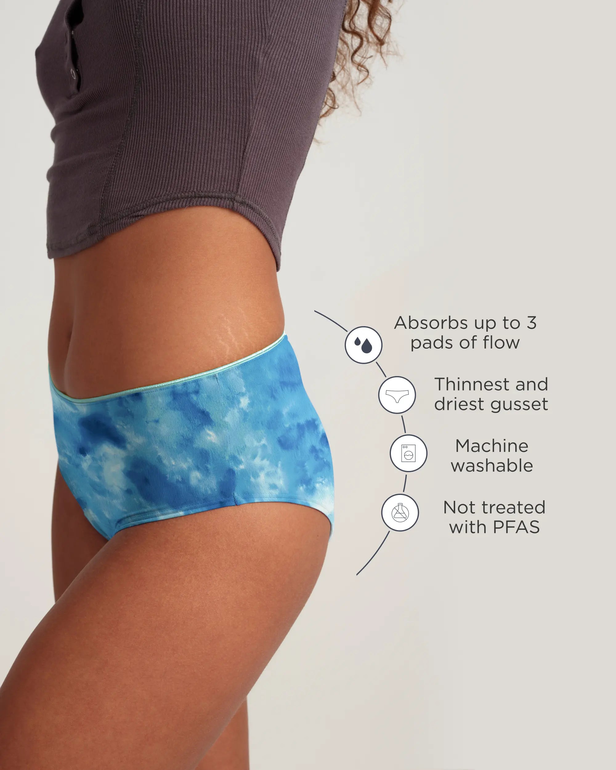 Saalt Leakproof Teen Brief