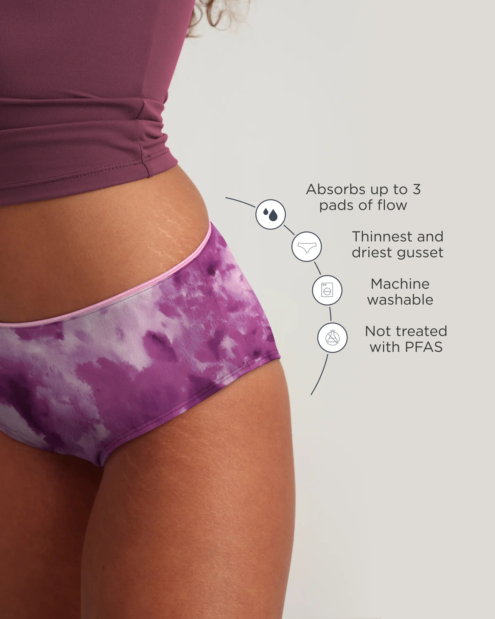Saalt Leakproof Teen Brief