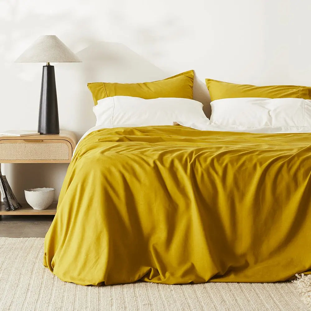 Ettitude Linen+ Bamboo Duvet Cover