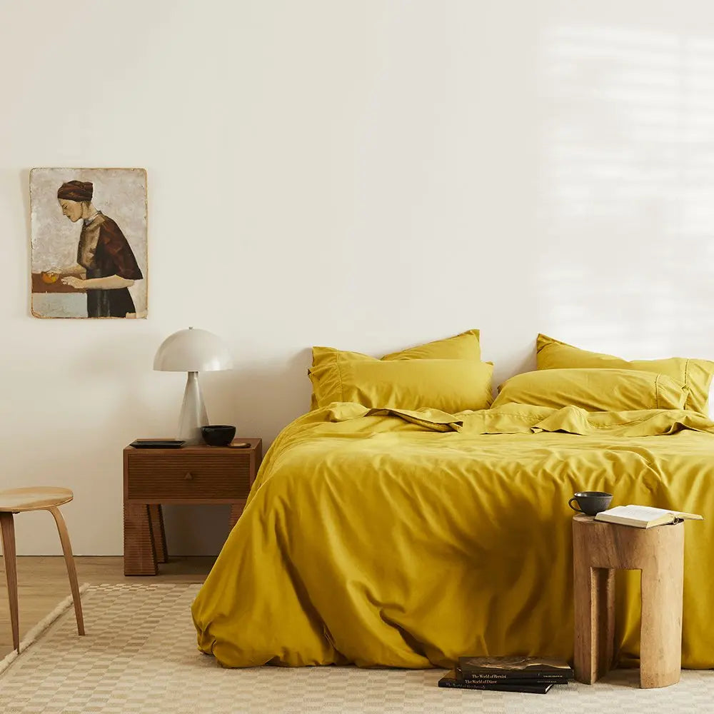 Ettitude Linen+ Bamboo Duvet Cover