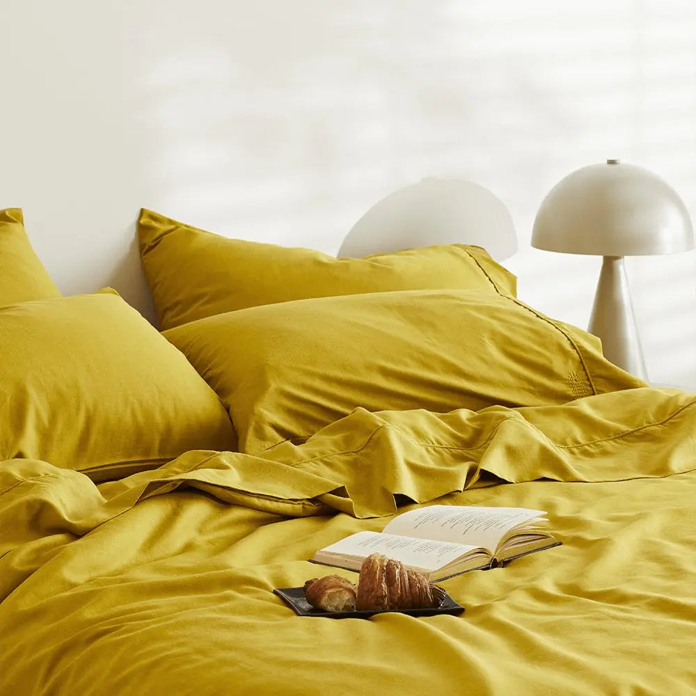 Ettitude Linen+ Bamboo Duvet Cover