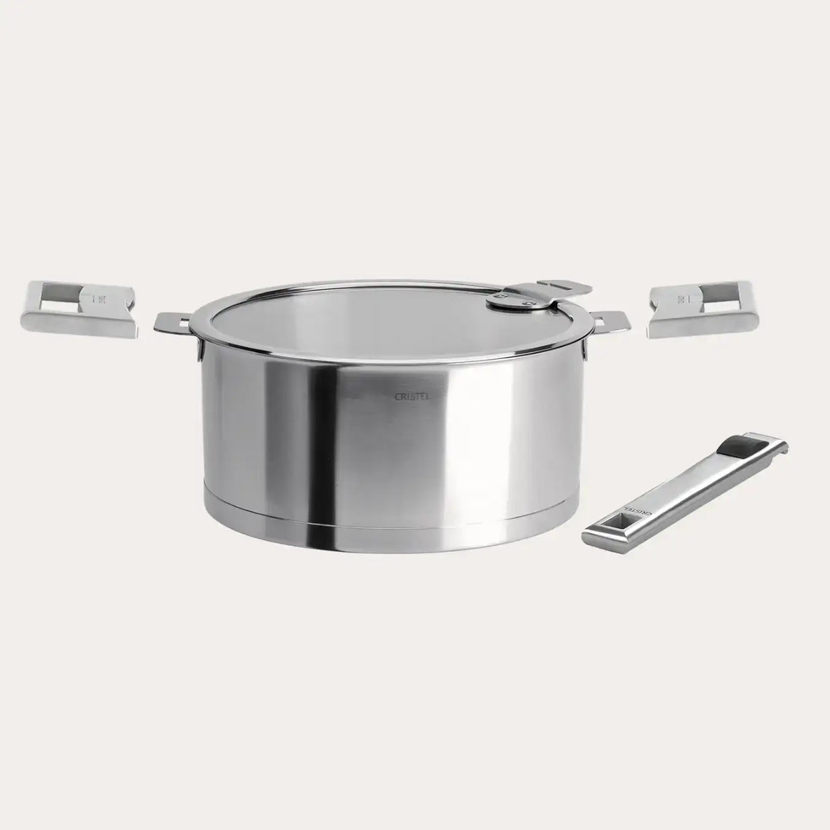 Cristel Saucepan with Handle Set