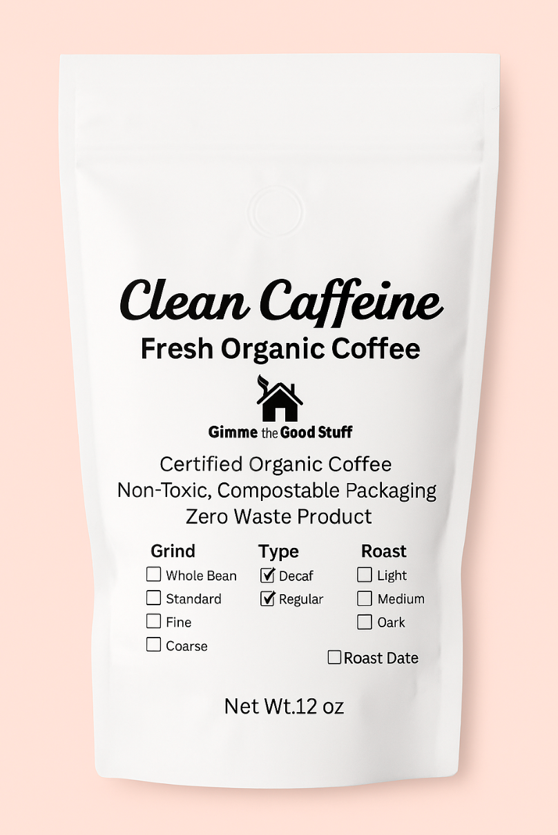 Fresh Organic Non-Toxic Coffee from Clean Caffeine