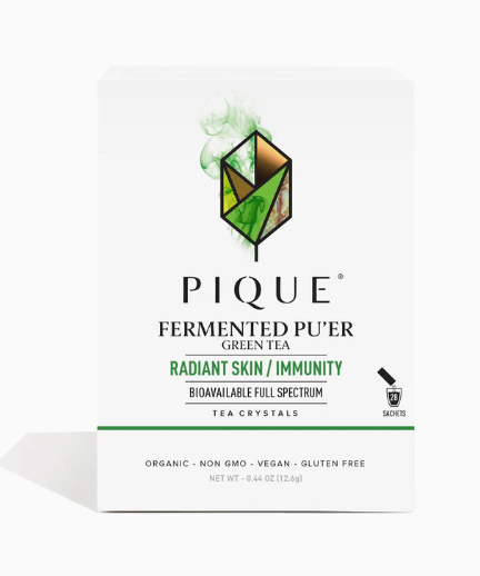 Box of tea crystal pouches