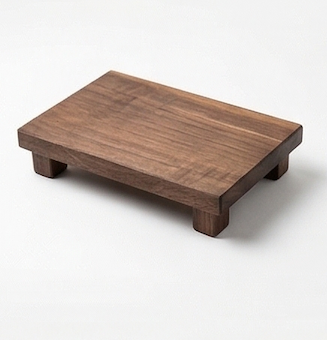 Solid Walnut Riser Serving Board (Handcrafted in Pennsylvania)