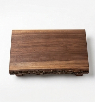 Solid Walnut Riser Serving Board (Handcrafted in Pennsylvania)