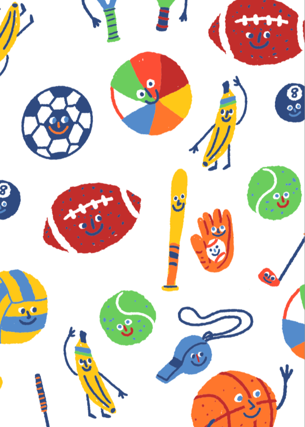 Dodo Banana Play Ball Organic Pima Cotton Pajama Set